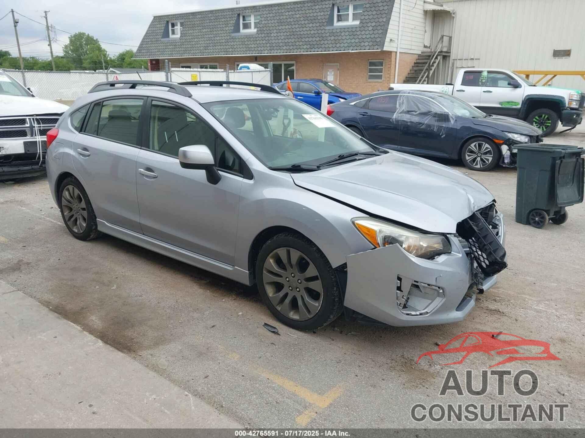 SUBARU IMPREZA 2014 - JF1GPAL6XE8213875