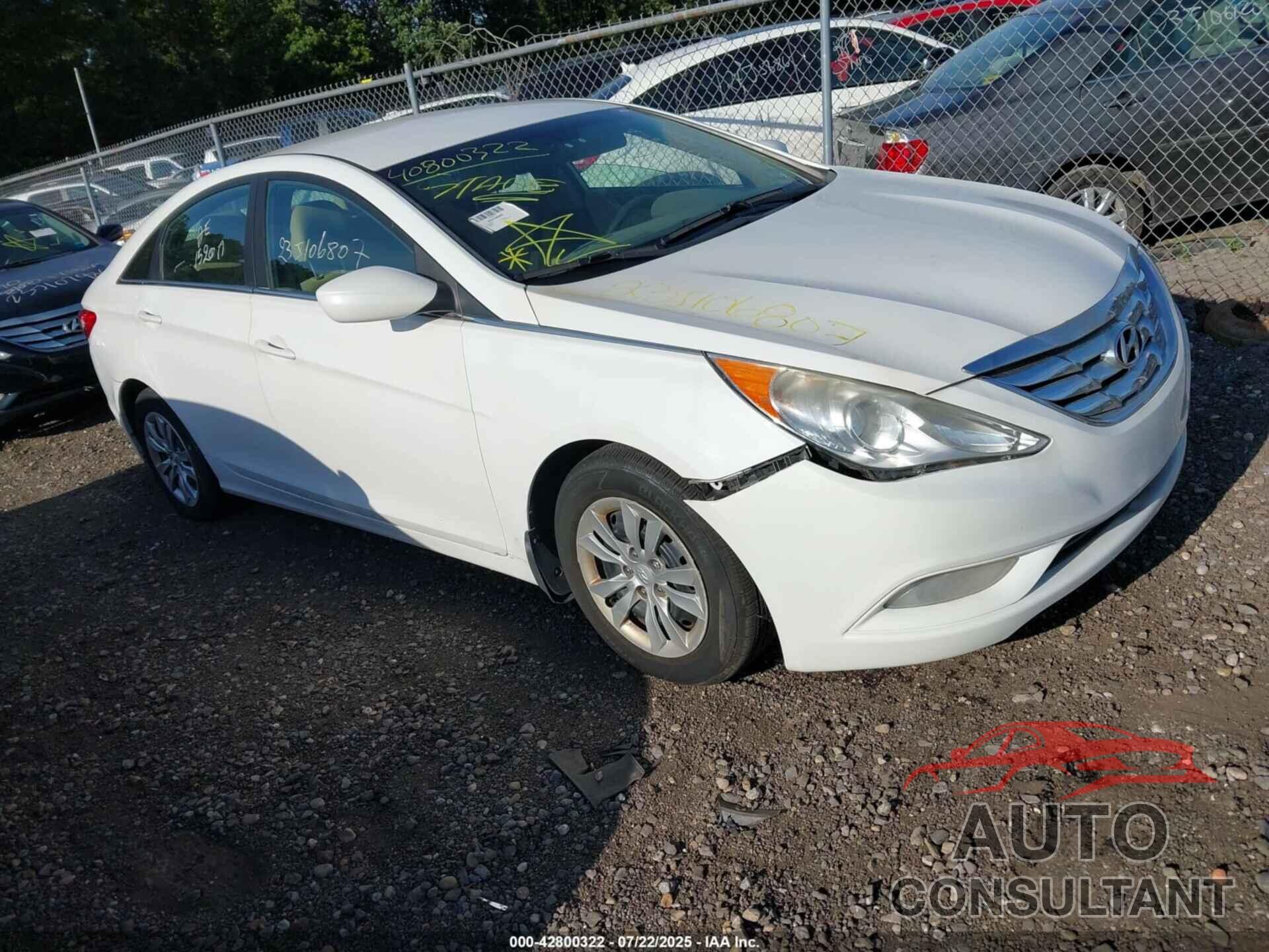 HYUNDAI SONATA 2012 - 5NPEB4AC4CH426720