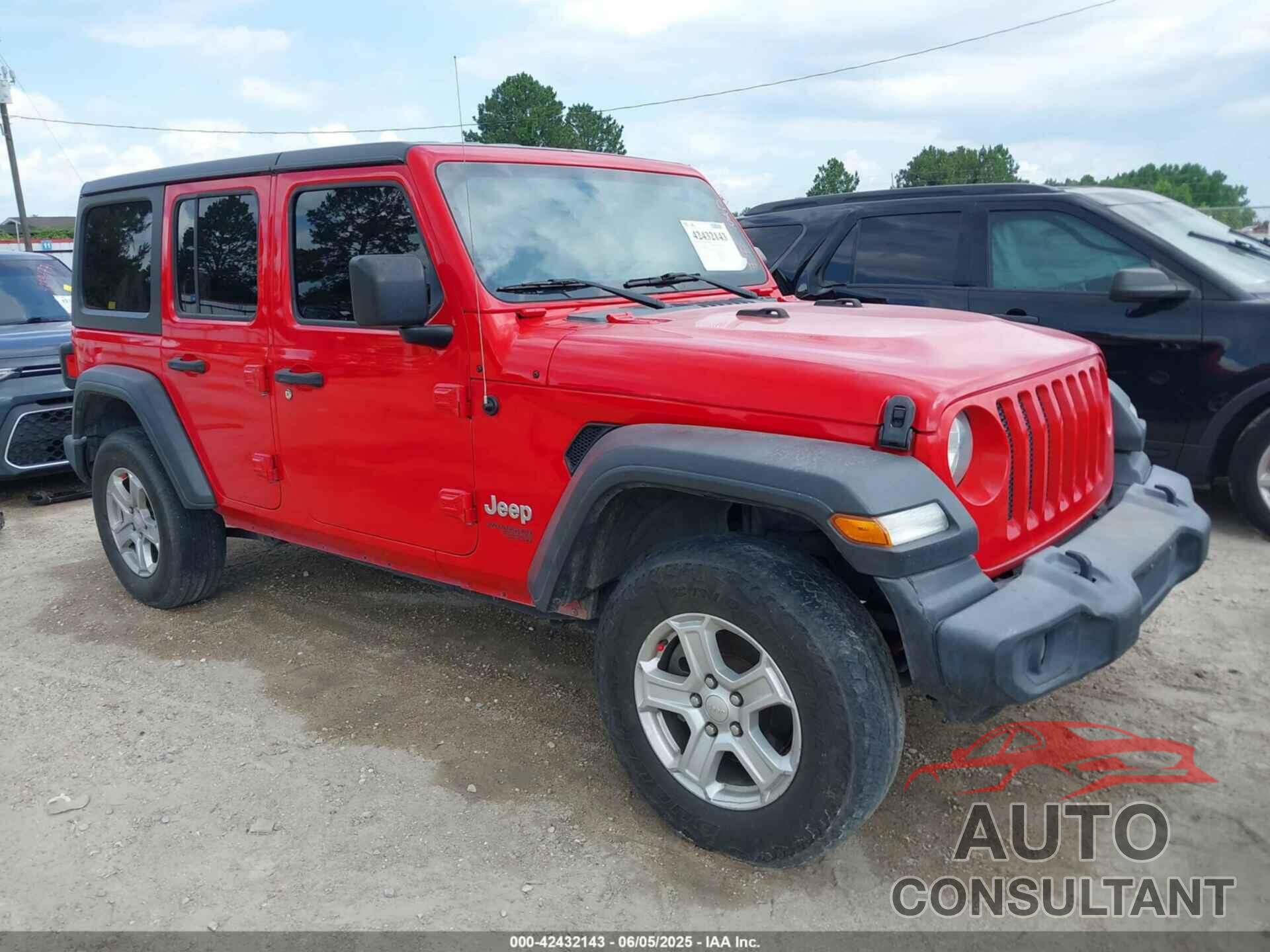 JEEP WRANGLER UNLIMITED 2019 - 1C4HJXDN6KW639739