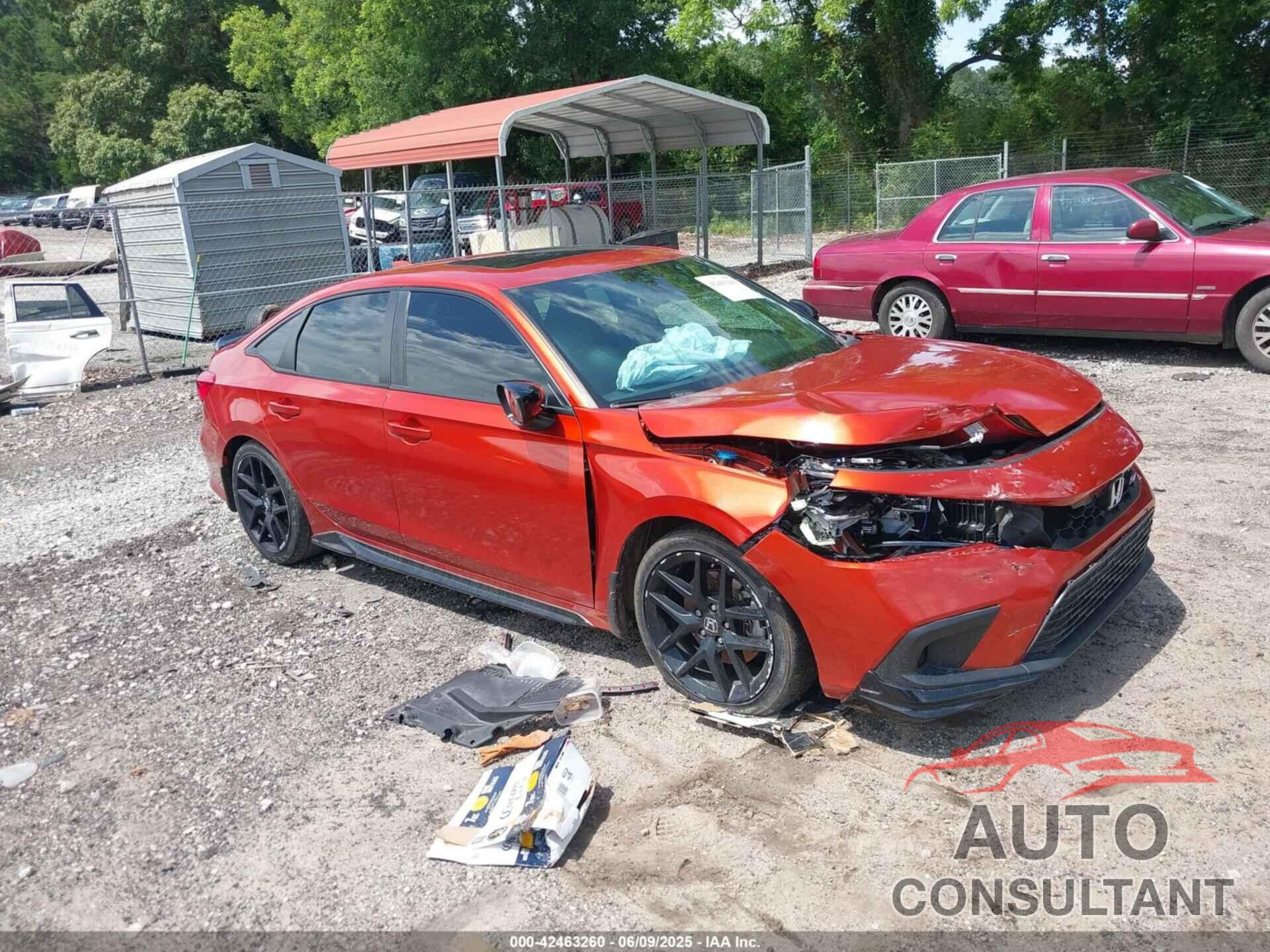 HONDA CIVIC SI 2022 - 2HGFE1E5XNH472295