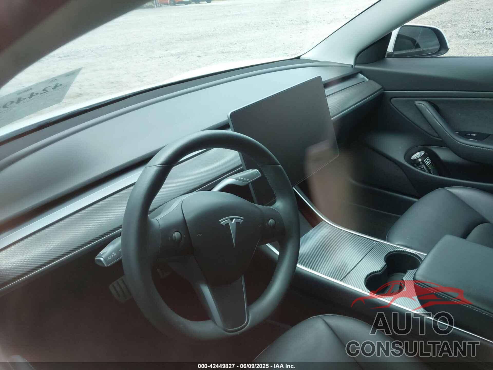 TESLA MODEL 3 2019 - 5YJ3E1EB6KF487174