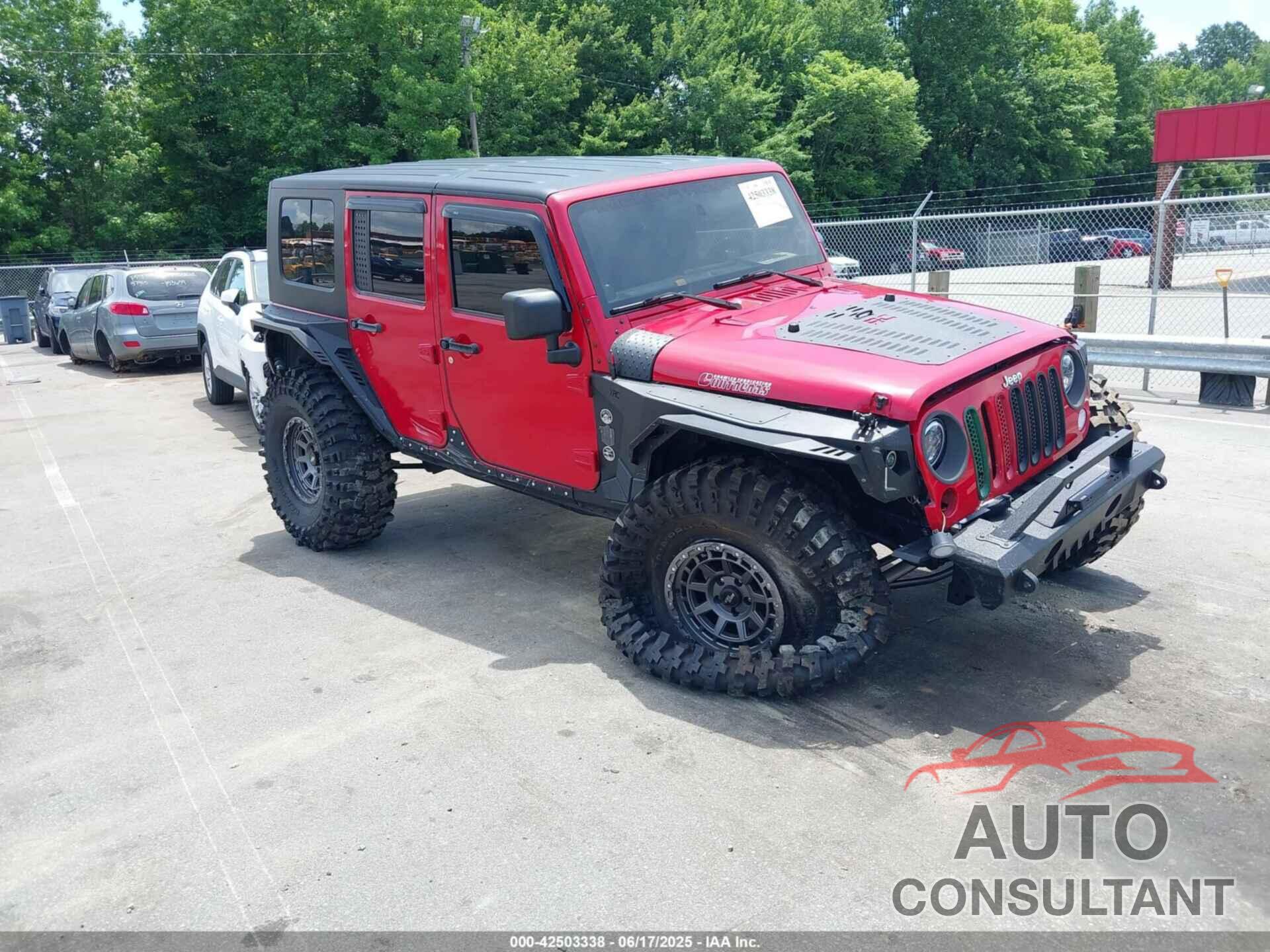 JEEP WRANGLER UNLIMITED 2011 - 1J4BA3H16BL519442