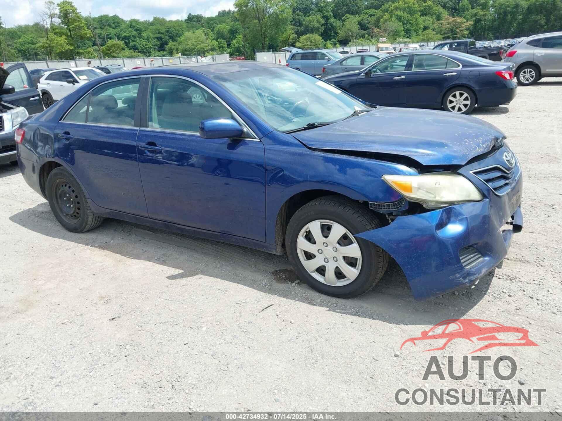 TOYOTA CAMRY 2010 - 4T1BF3EK3AU535929