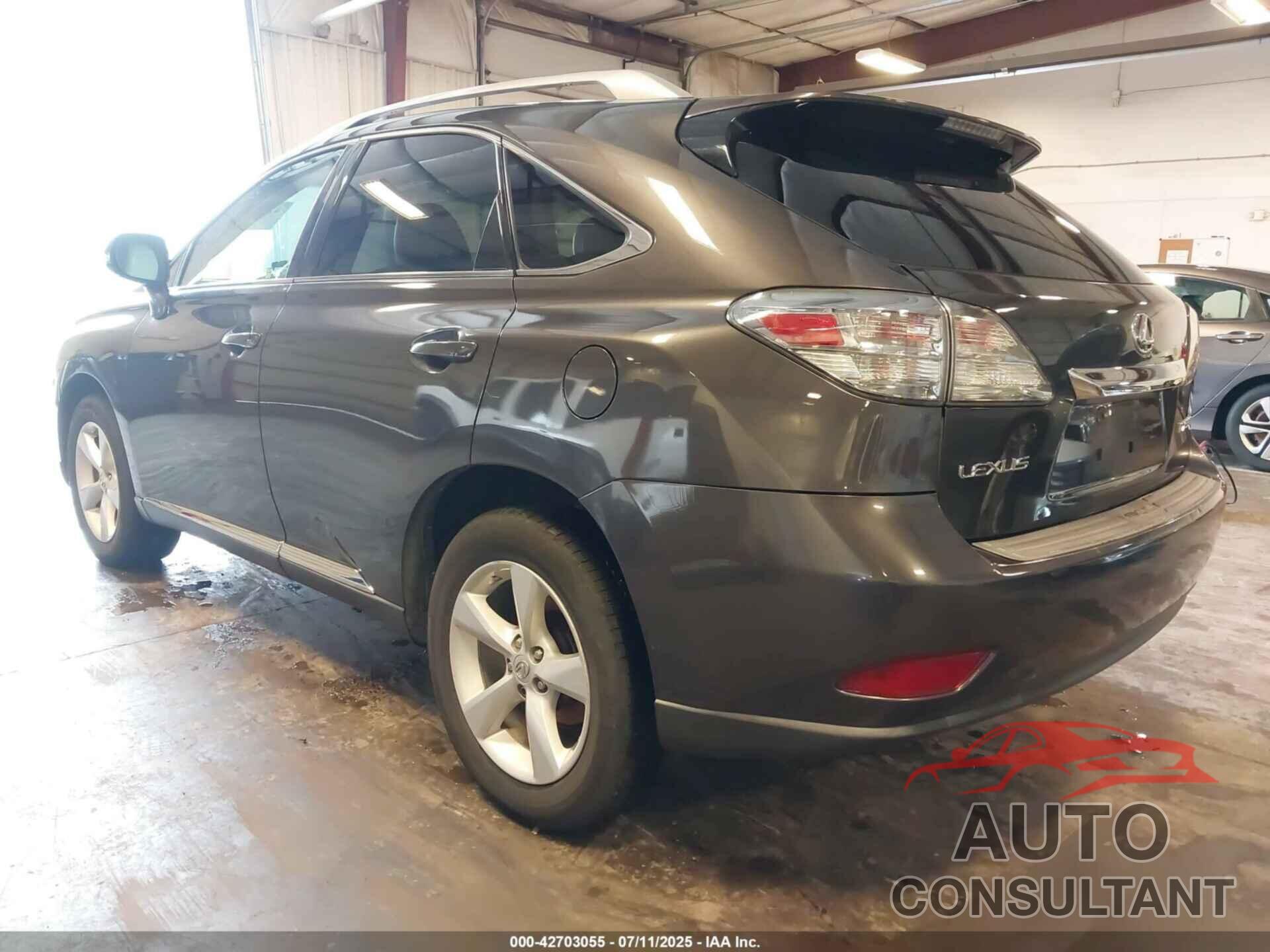 LEXUS RX 350 2010 - 2T2BK1BA4AC012296