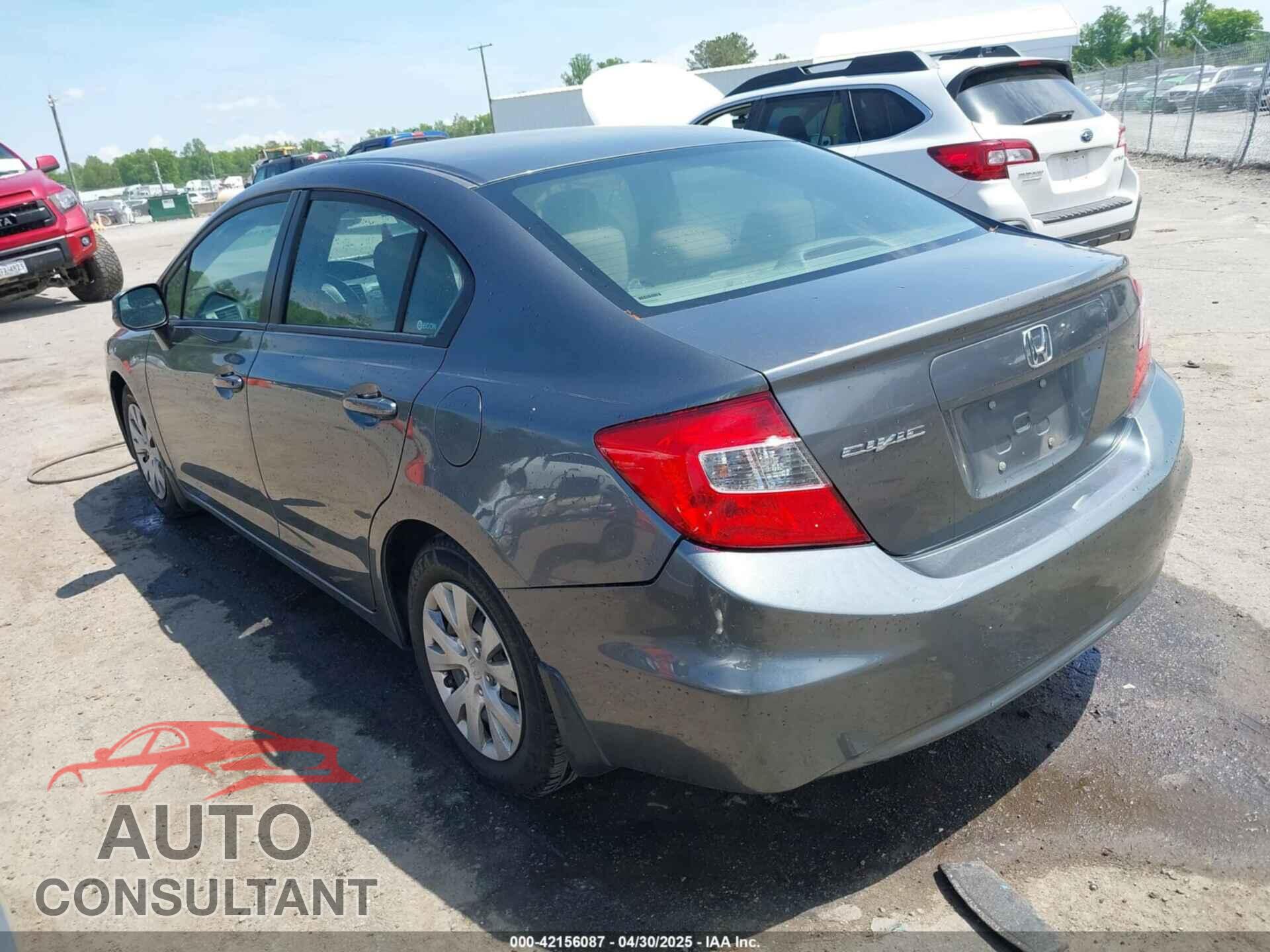 HONDA CIVIC 2012 - 2HGFB2F57CH304690