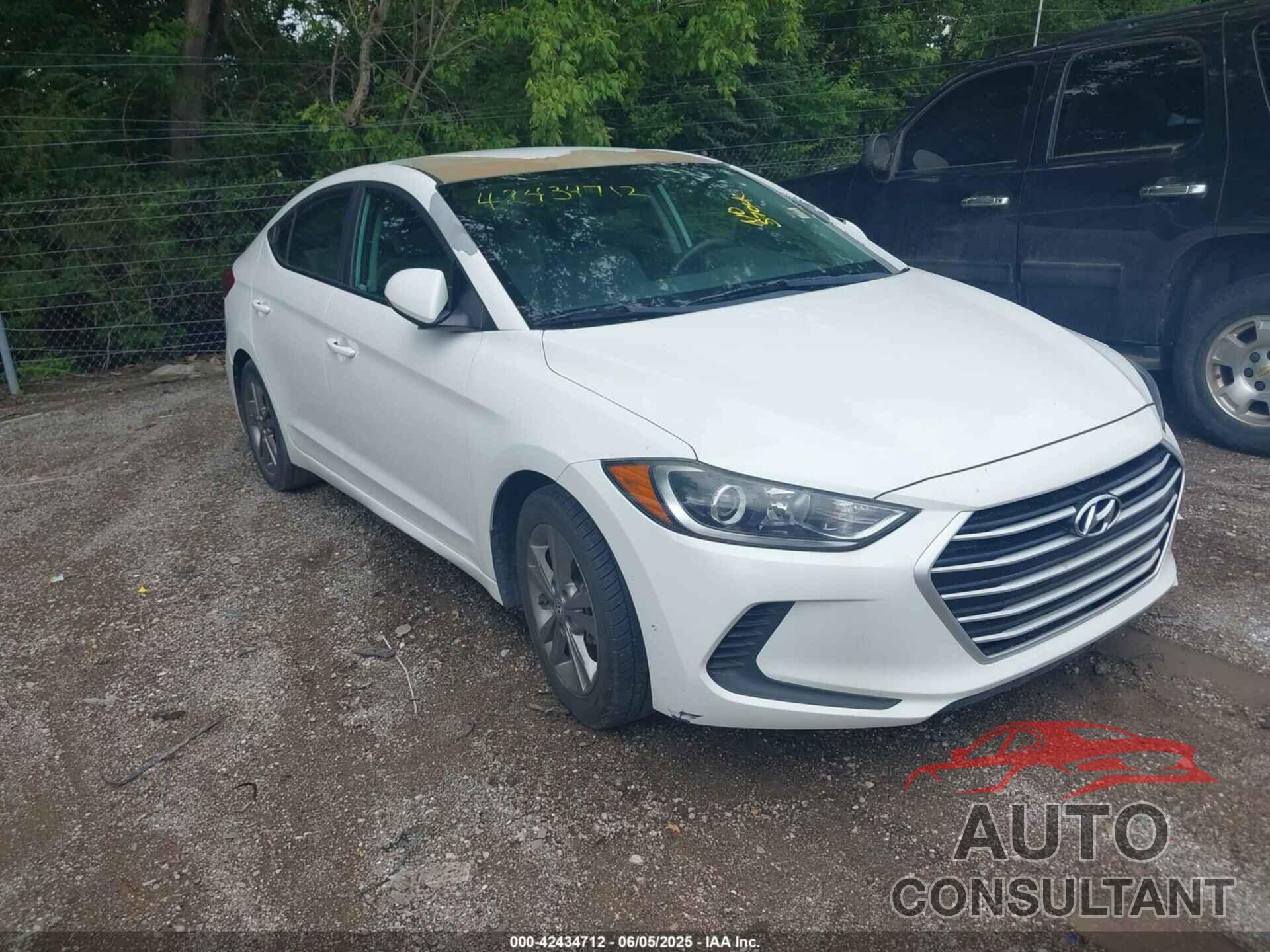 HYUNDAI ELANTRA 2017 - 5NPD84LF1HH115464