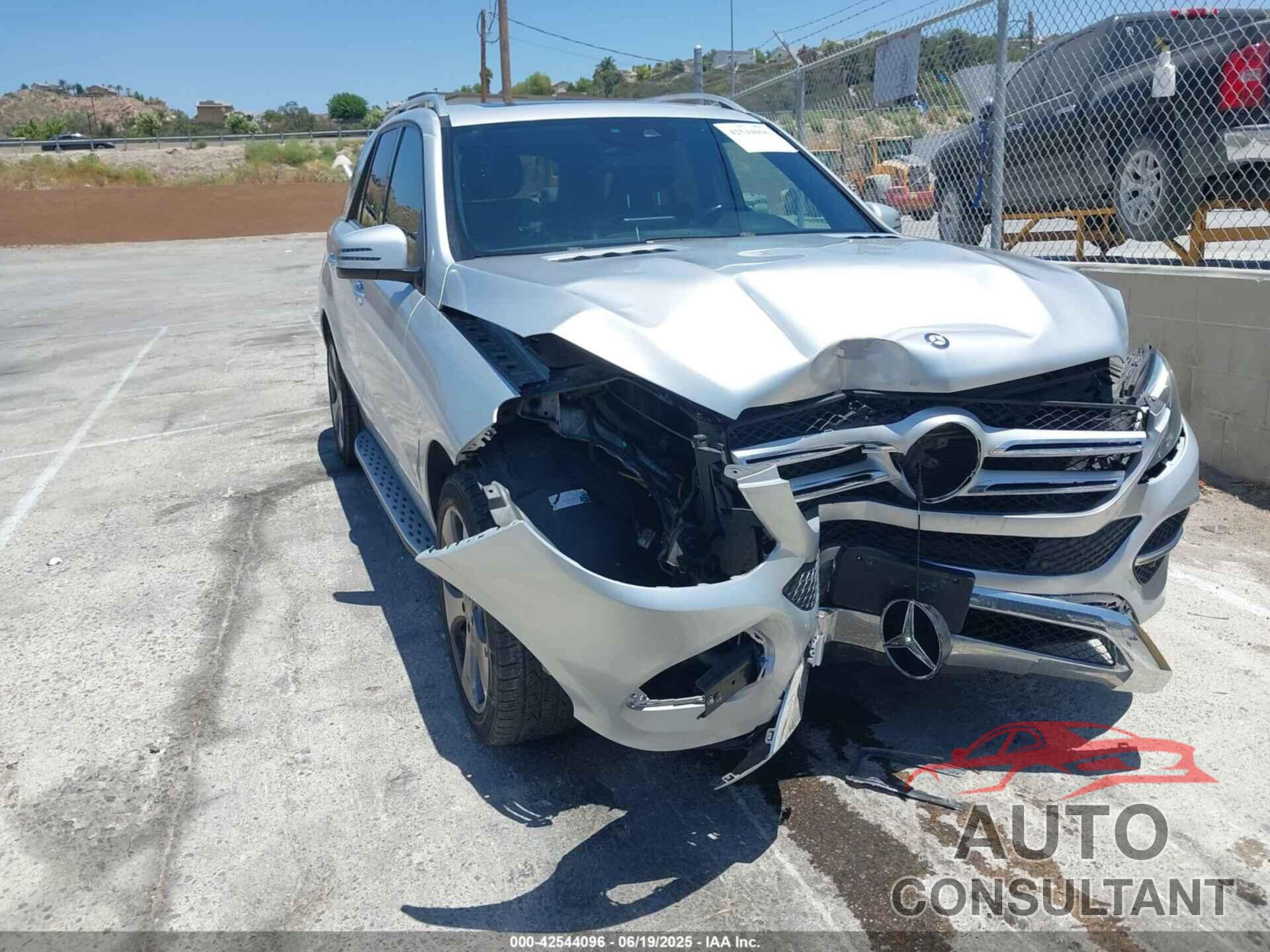 MERCEDES-BENZ GLE 350 2016 - 4JGDA5JB2GA812671