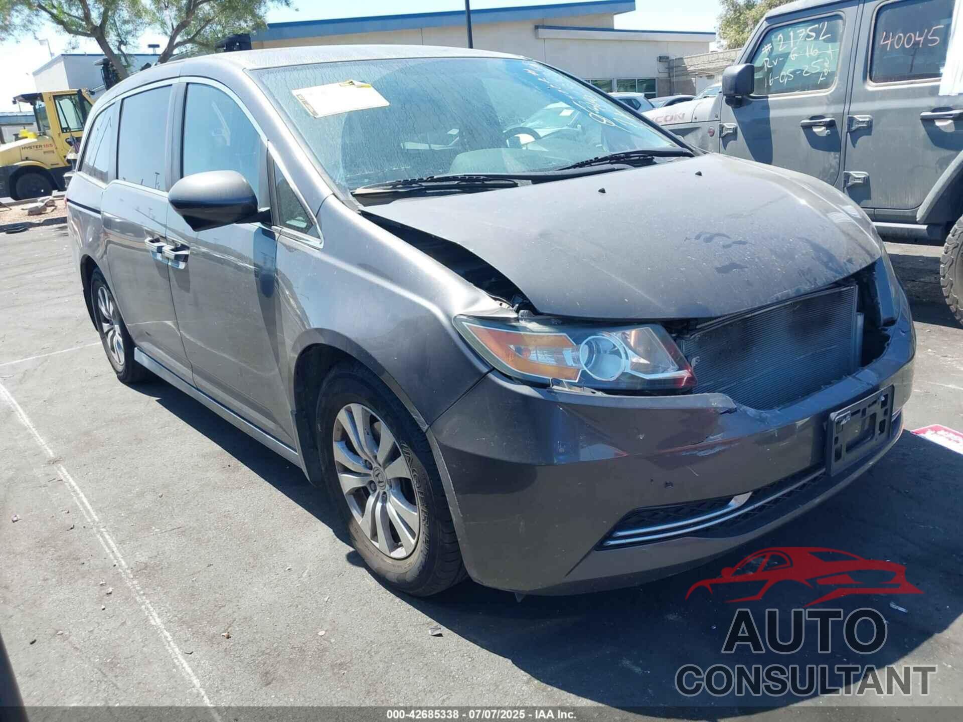 HONDA ODYSSEY 2016 - 5FNRL5H30GB046420