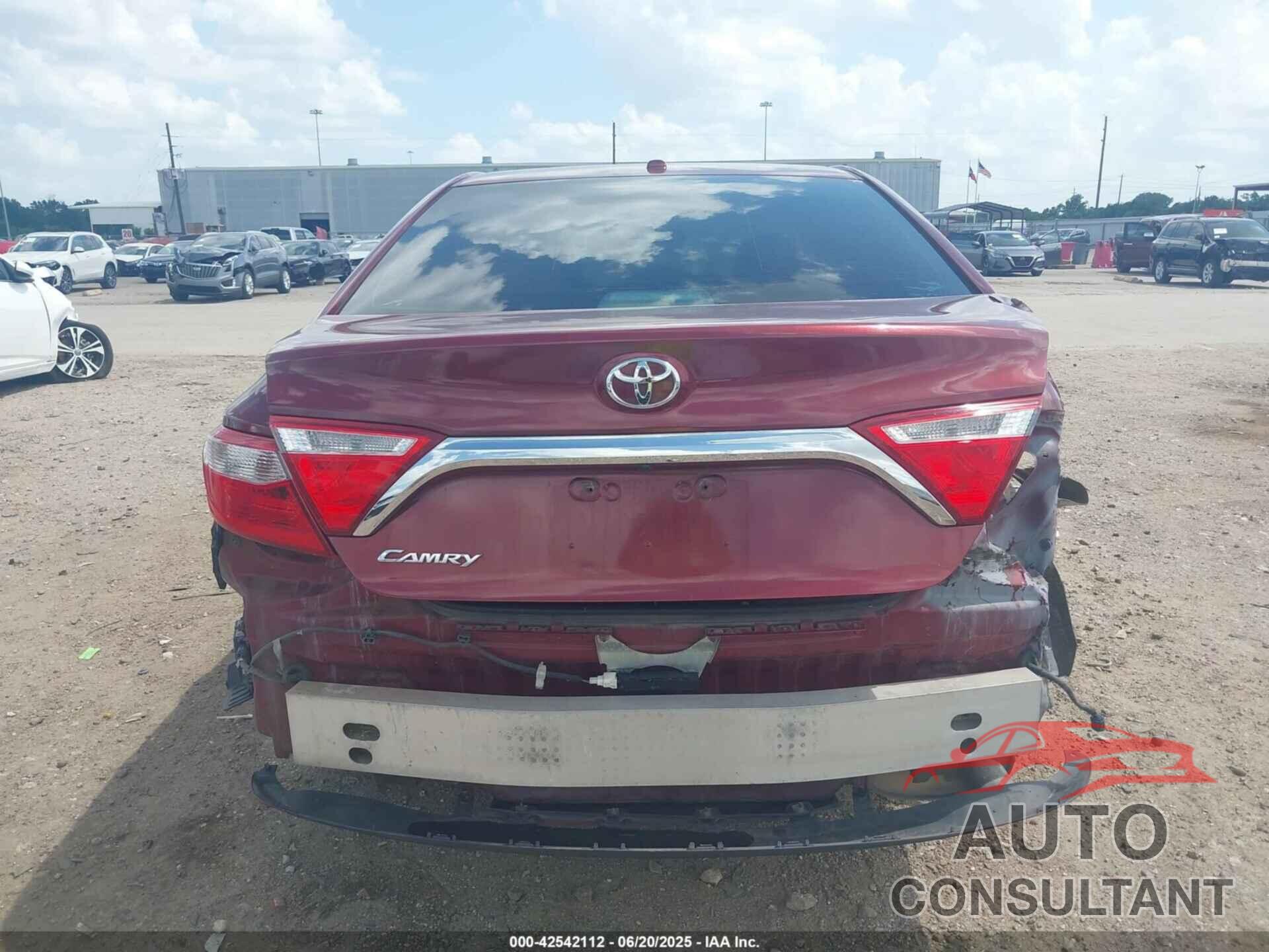 TOYOTA CAMRY 2016 - 4T1BF1FK1GU583389