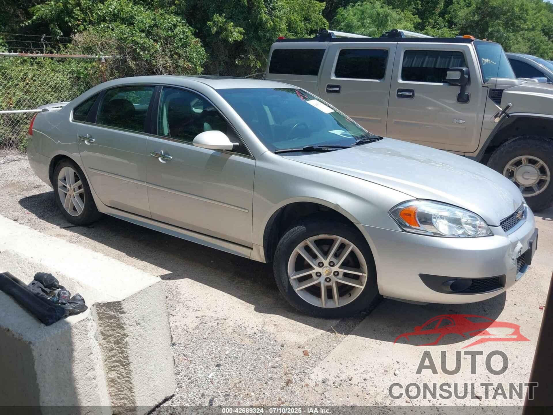 CHEVROLET IMPALA 2012 - 2G1WC5E39C1171414