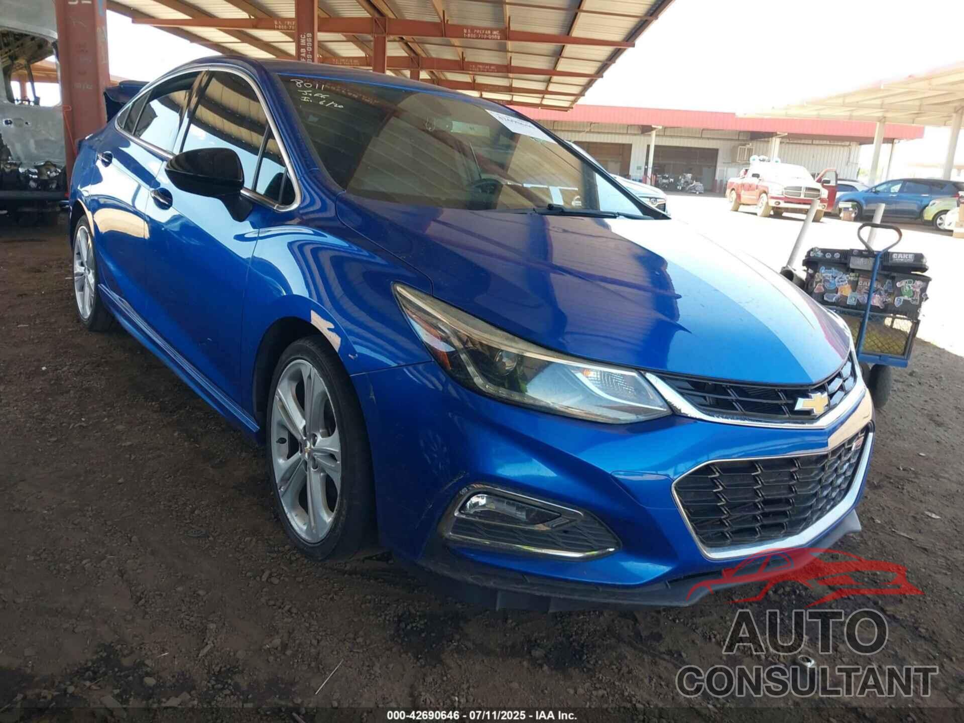 CHEVROLET CRUZE 2016 - 1G1BG5SM0G7324934