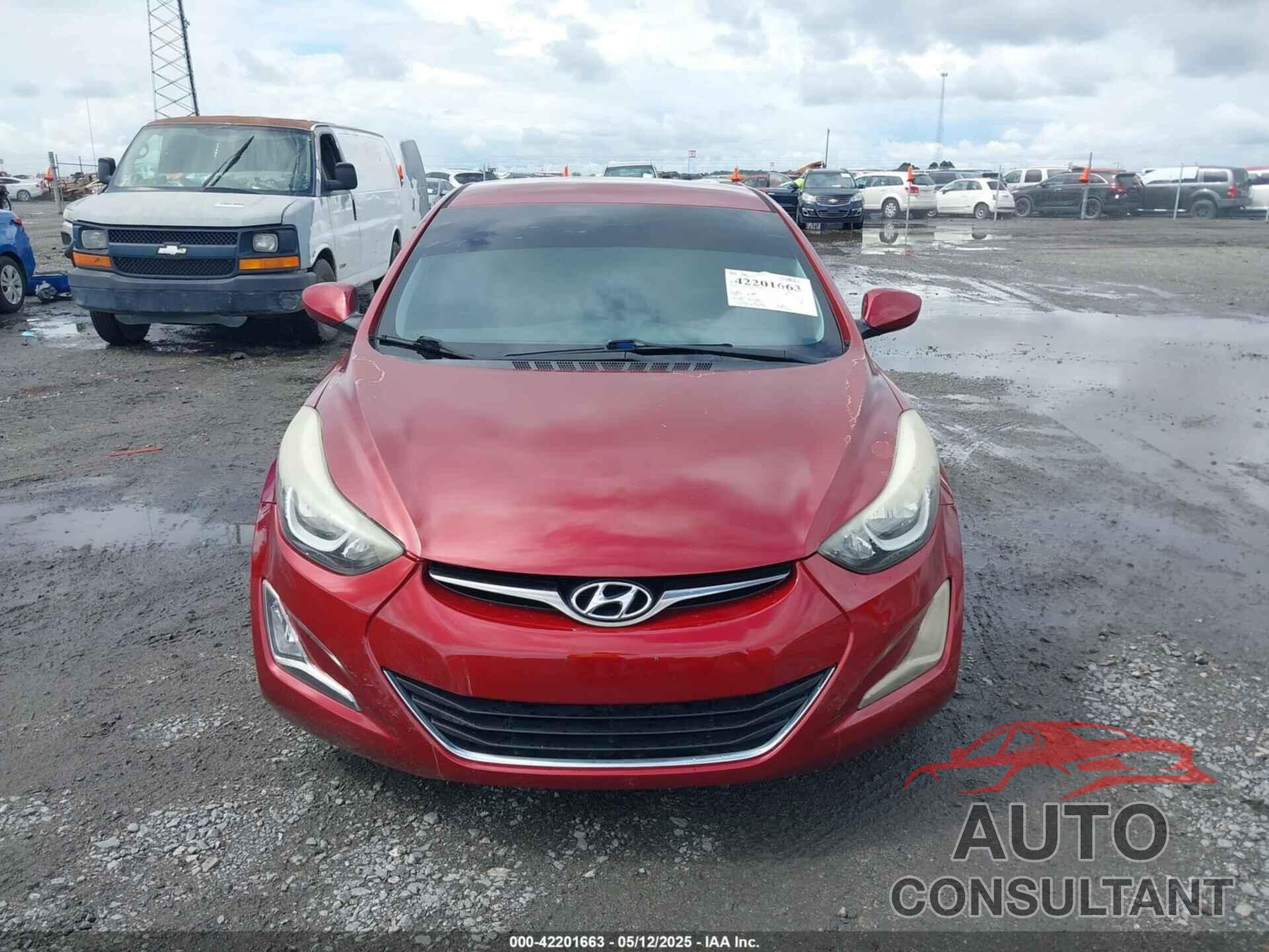 HYUNDAI ELANTRA 2016 - 5NPDH4AE1GH759460