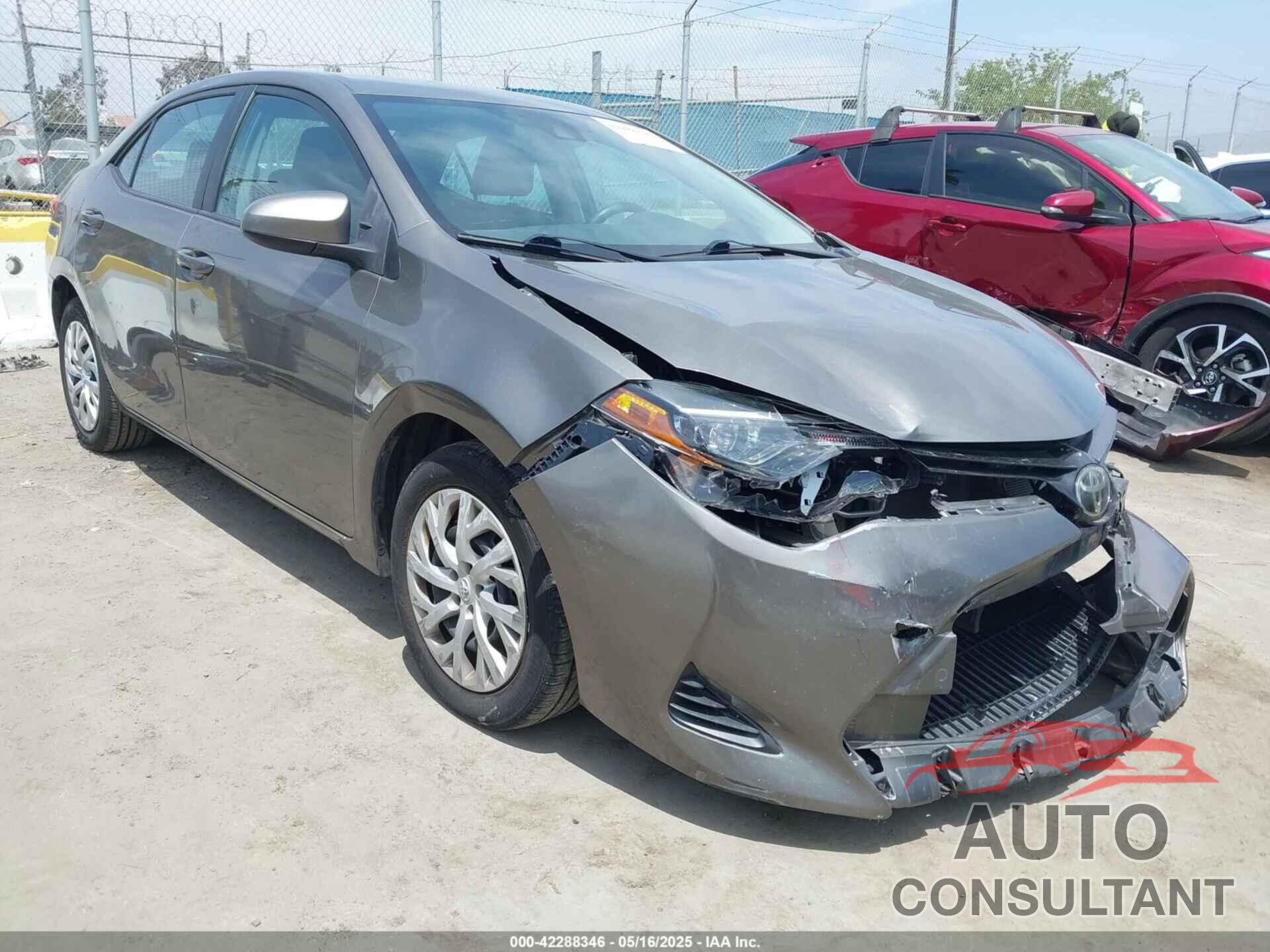 TOYOTA COROLLA 2019 - 5YFBURHE2KP894528