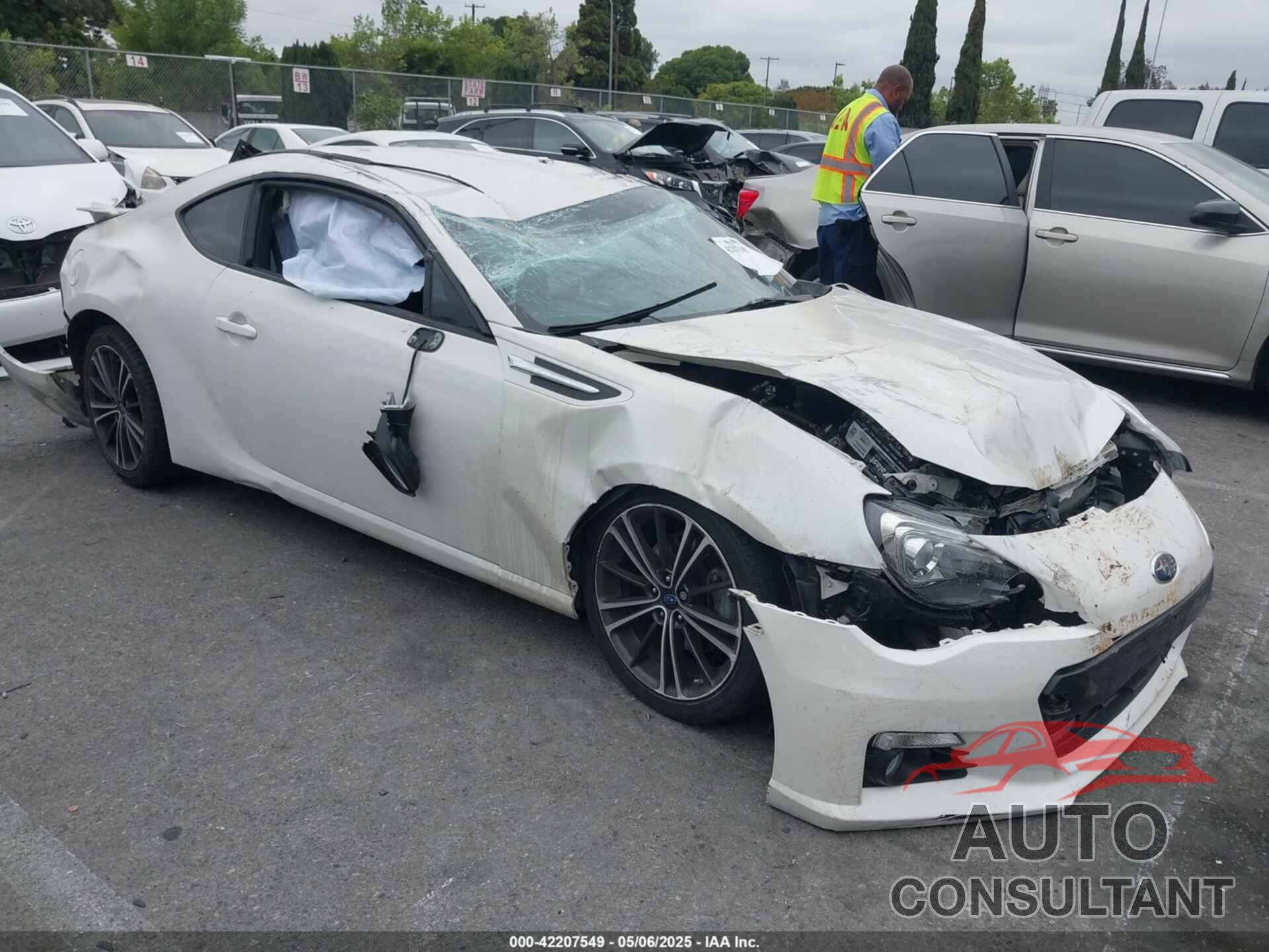 SUBARU BRZ 2015 - JF1ZCAC10F8605709