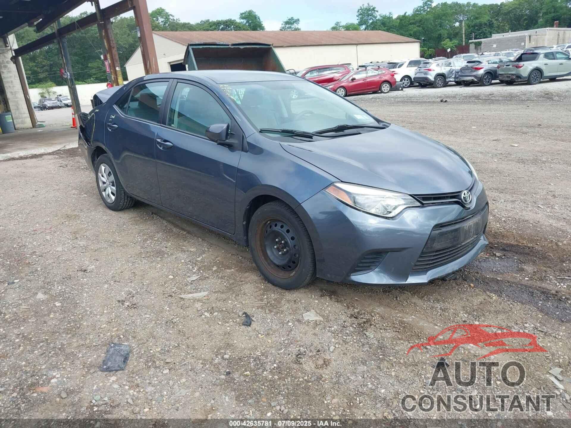 TOYOTA COROLLA 2014 - 2T1BURHE1EC141187