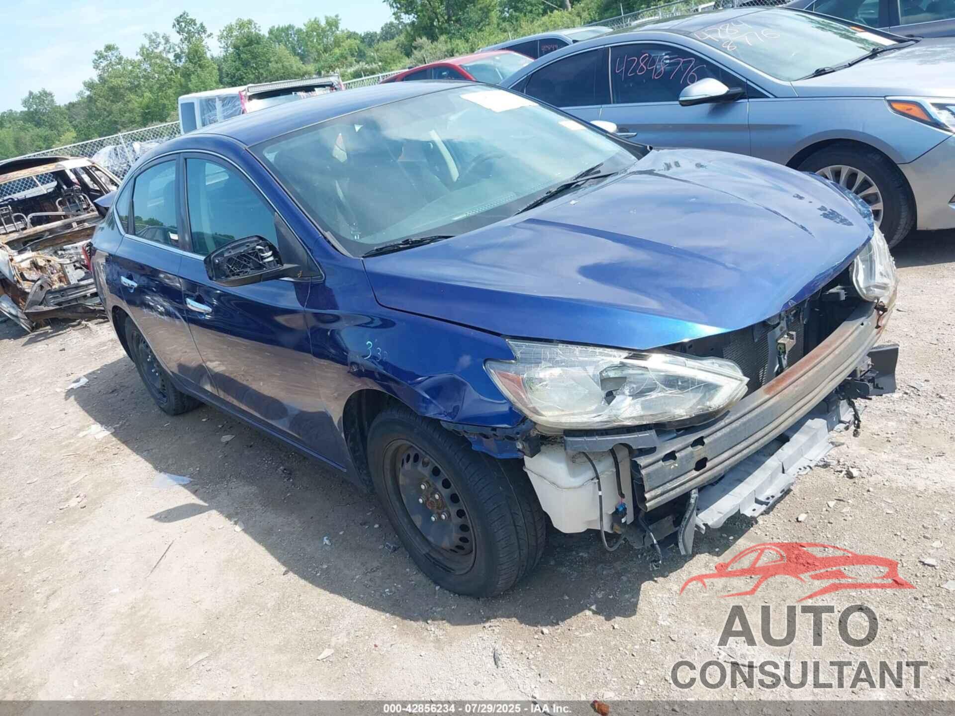 NISSAN SENTRA 2019 - 3N1AB7AP0KY326217