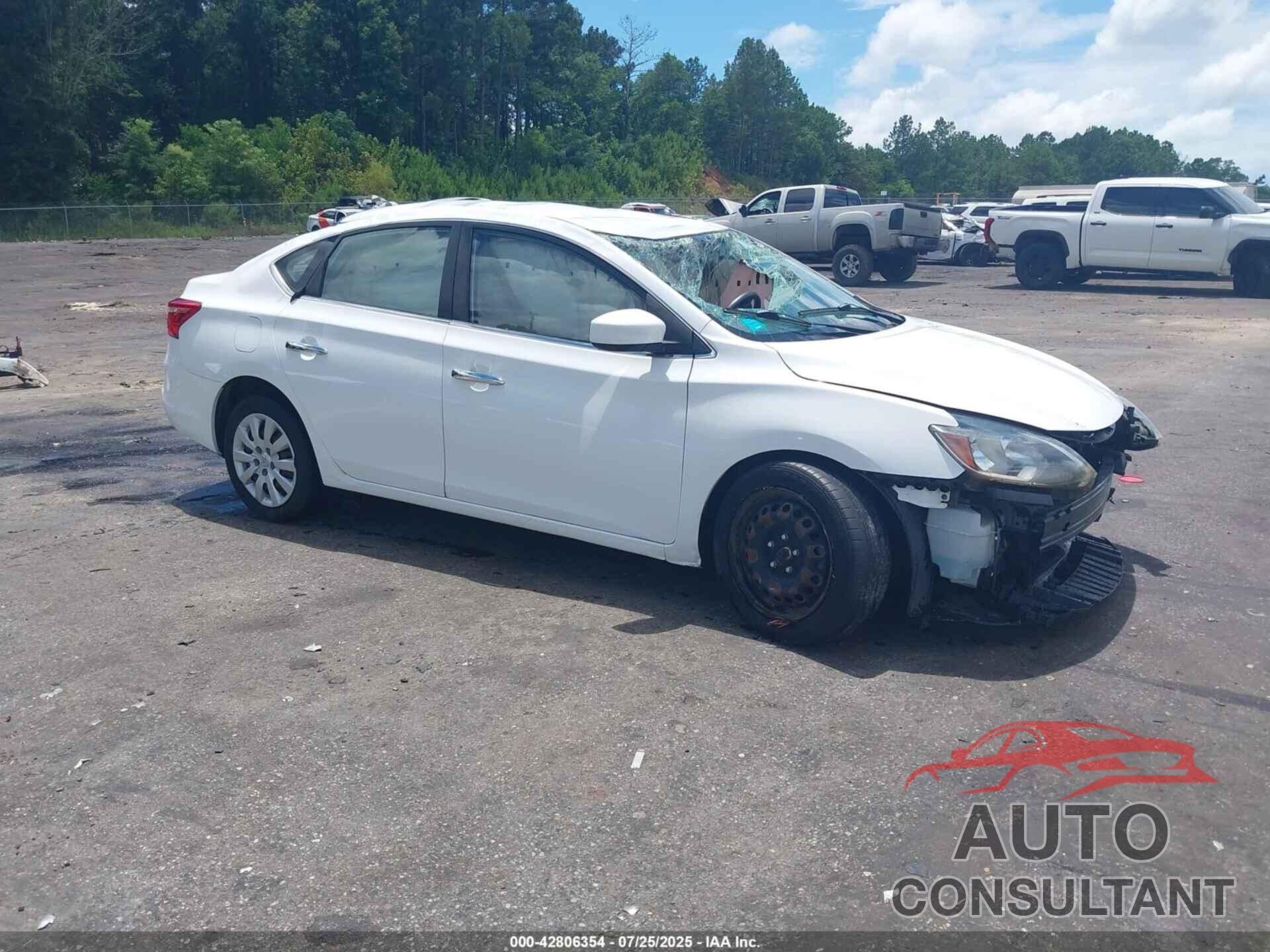 NISSAN SENTRA 2017 - 3N1AB7AP9HY277365