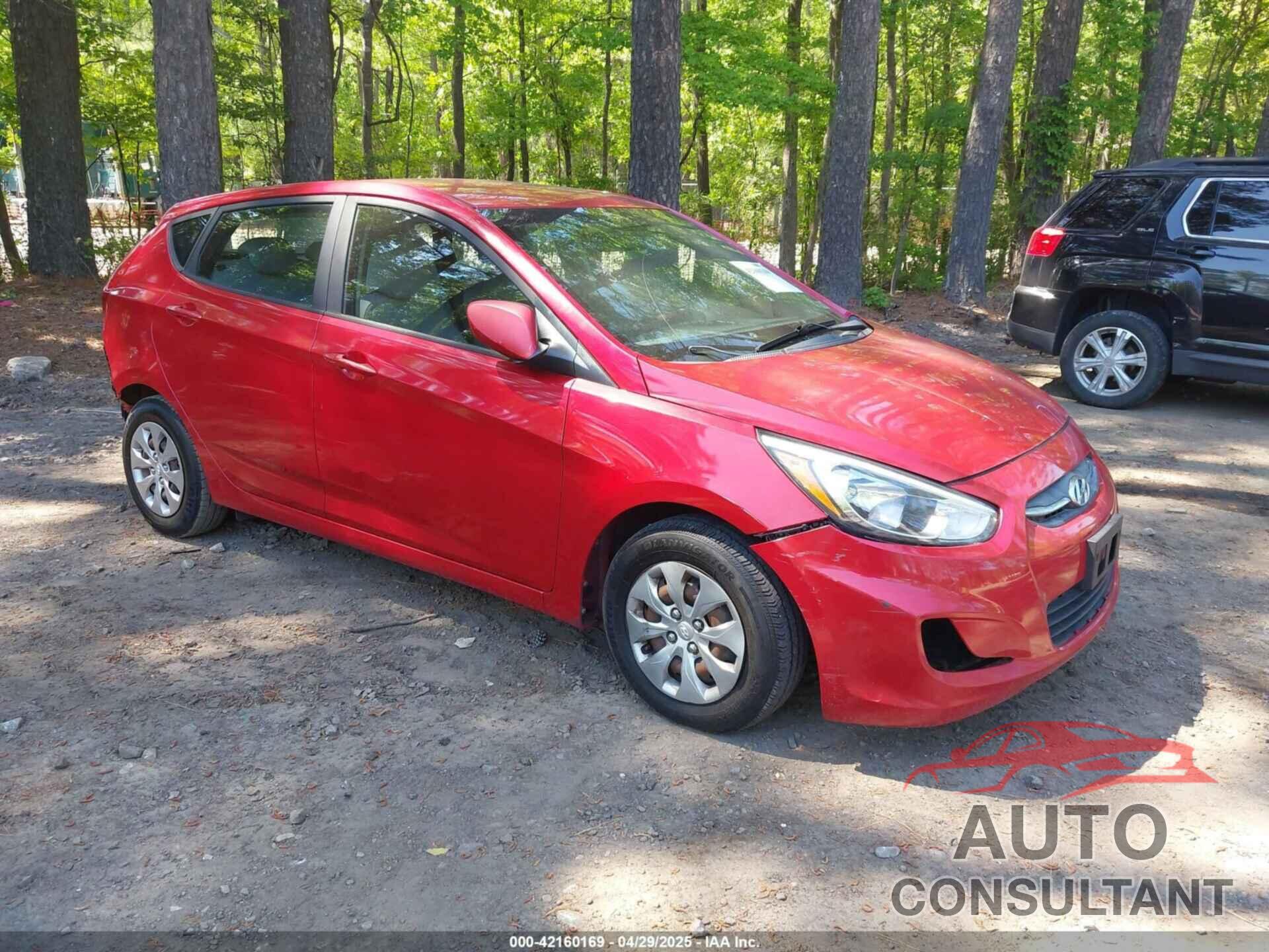 HYUNDAI ACCENT 2017 - KMHCT5AE3HU321459