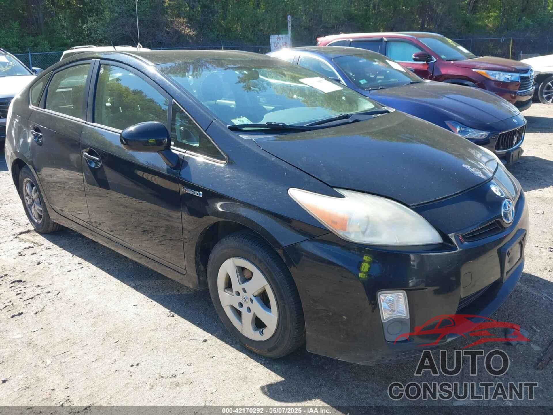 TOYOTA PRIUS 2010 - JTDKN3DU4A0066285