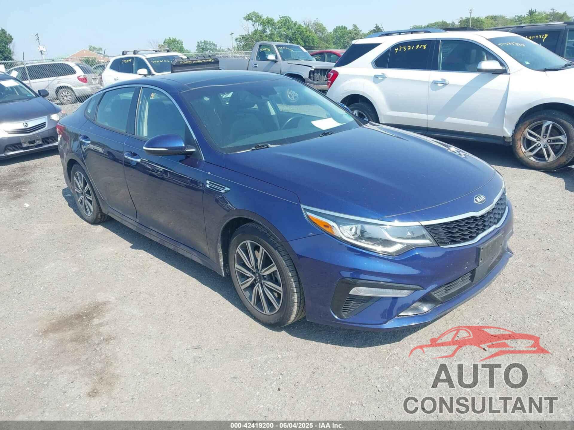 KIA OPTIMA 2019 - 5XXGU4L13KG338220