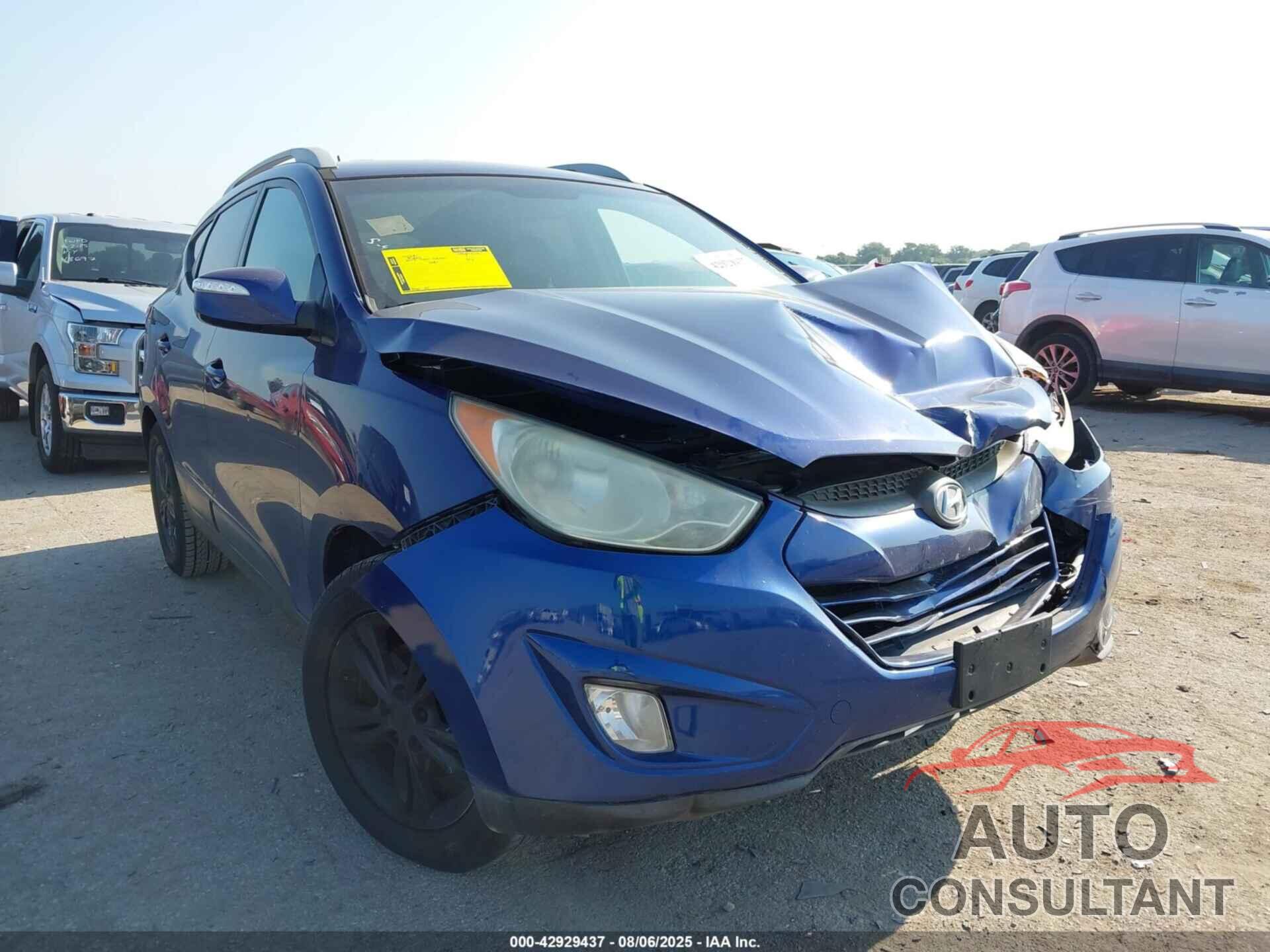 HYUNDAI TUCSON 2013 - KM8JU3AC0DU549744