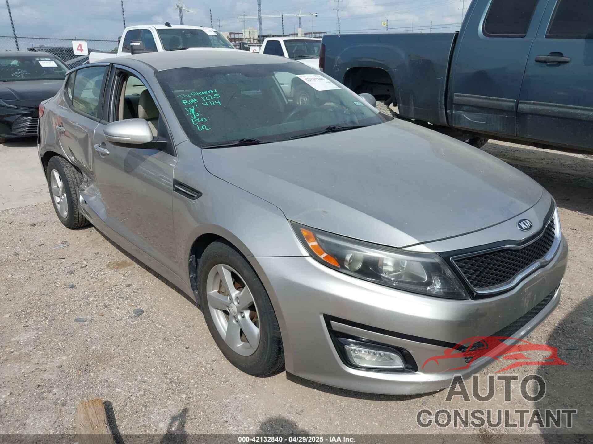 KIA OPTIMA 2014 - 5XXGM4A70EG282927
