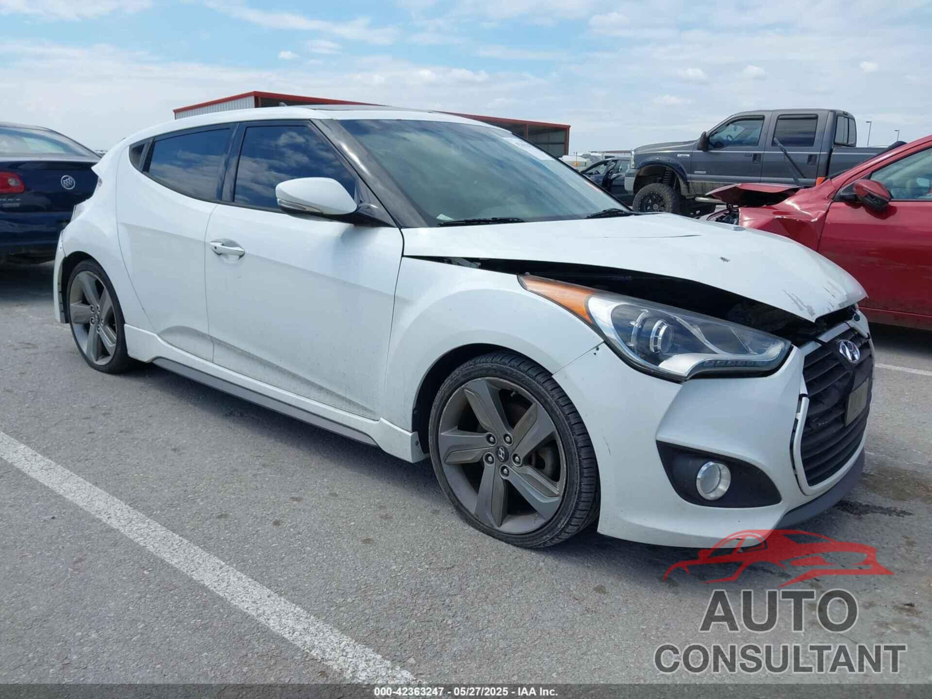HYUNDAI VELOSTER 2015 - KMHTC6AE7FU243433
