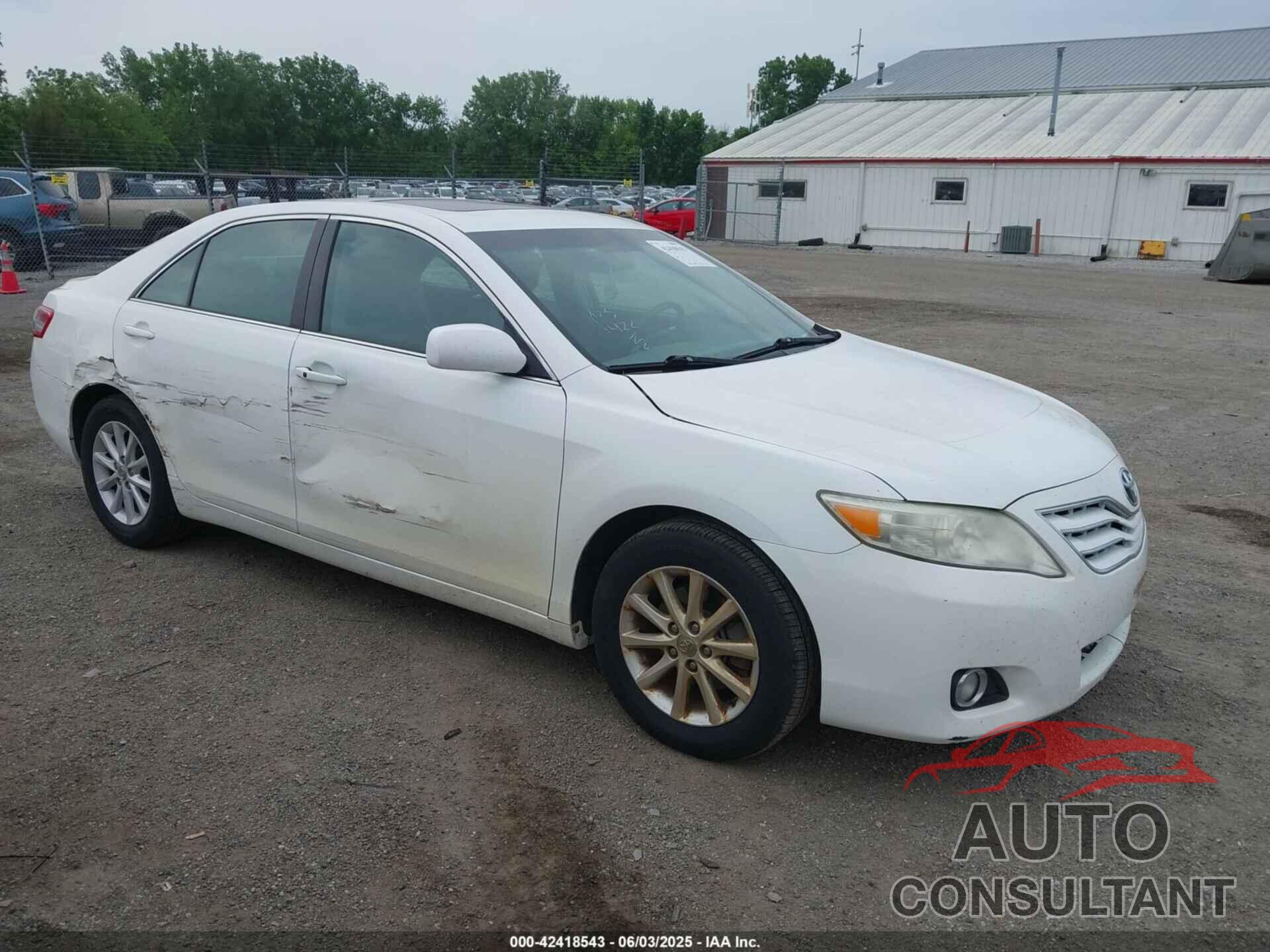 TOYOTA CAMRY 2010 - 4T4BF3EK8AR014789