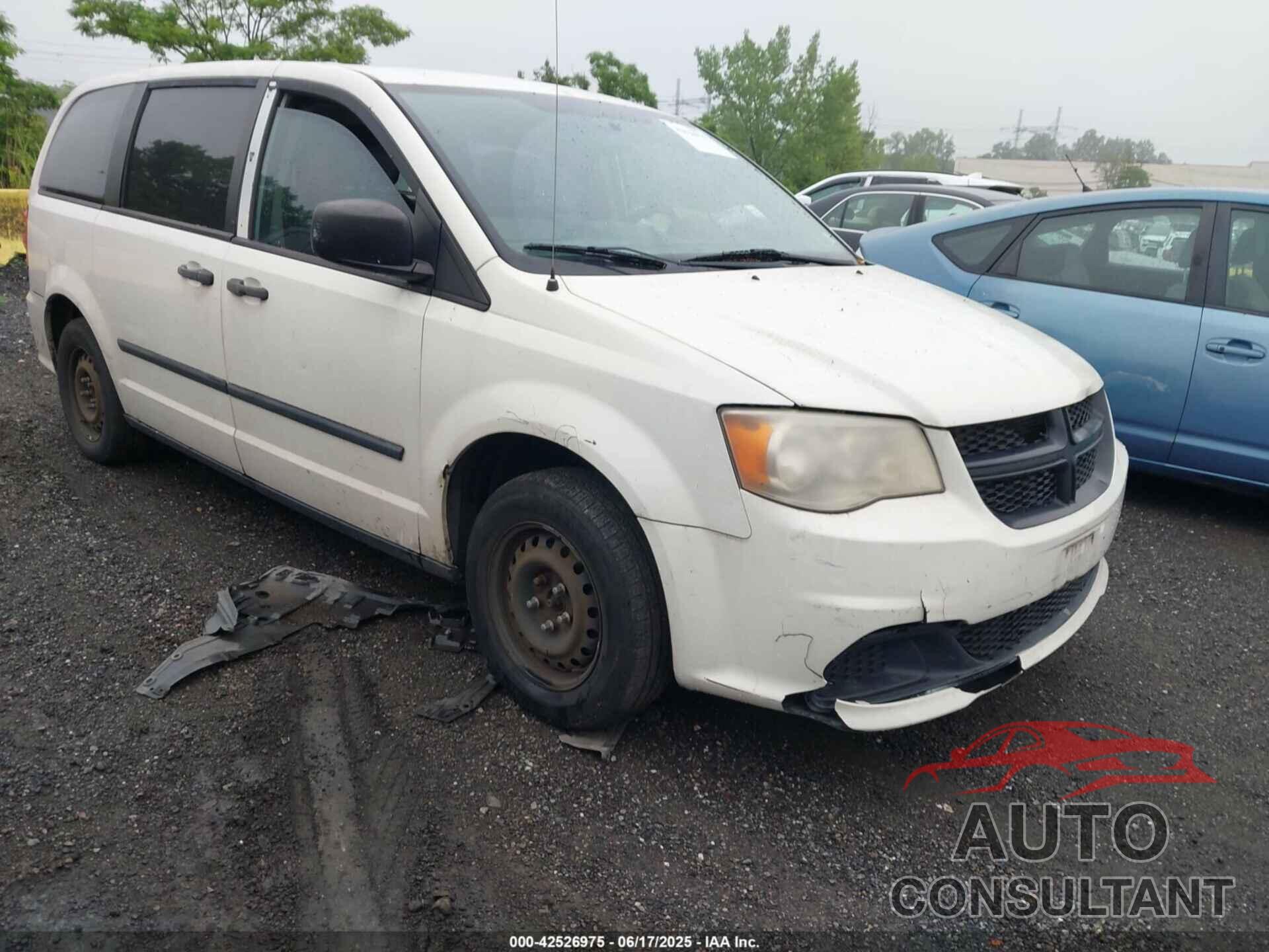 DODGE GRAND CARAVAN 2013 - 2C4RDGBG0DR587049