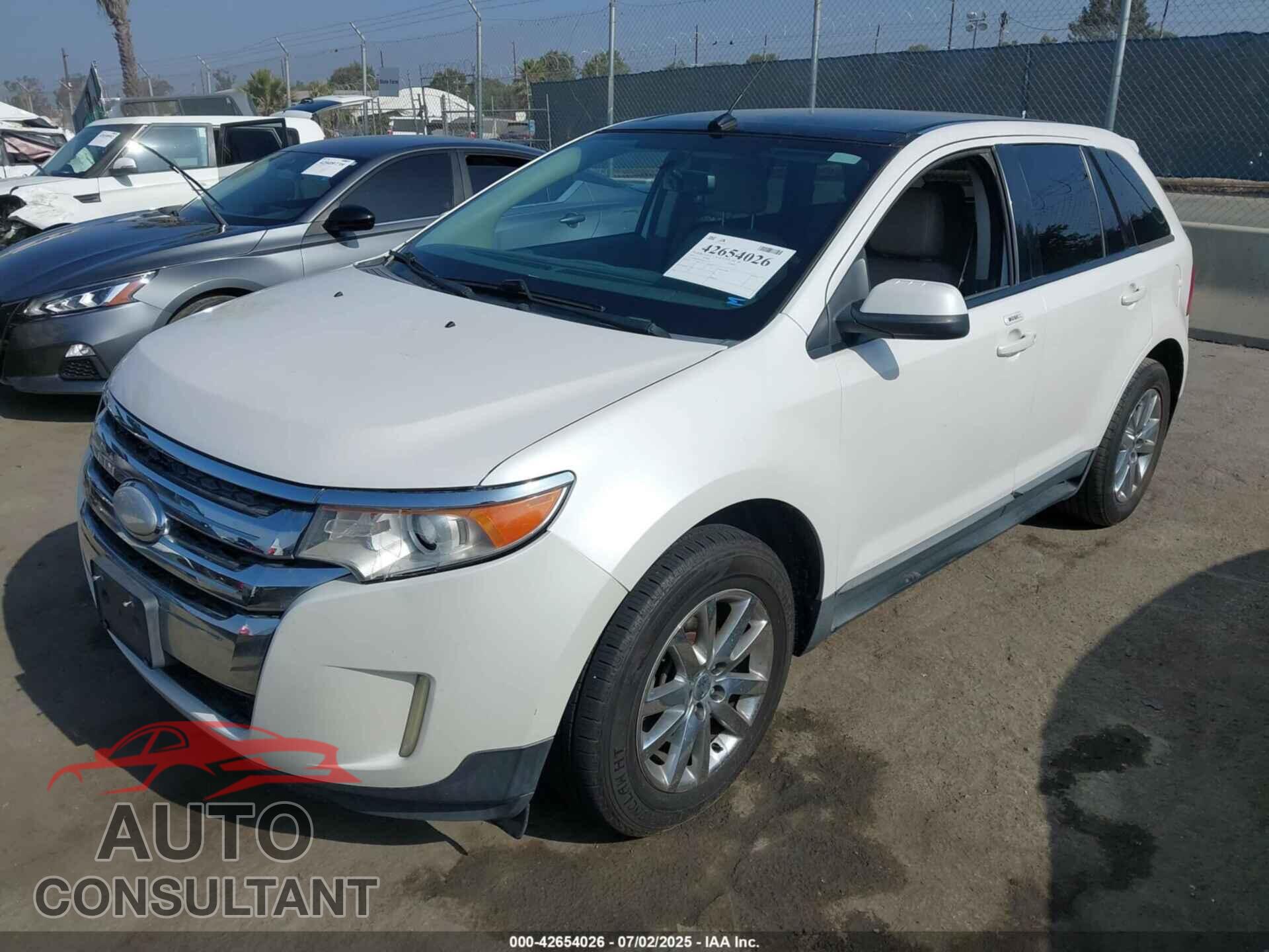 FORD EDGE 2012 - 2FMDK3J95CBA71137