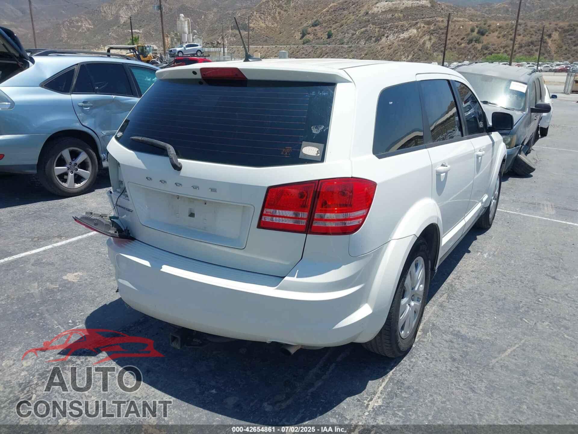 DODGE JOURNEY 2015 - 3C4PDCAB4FT692537