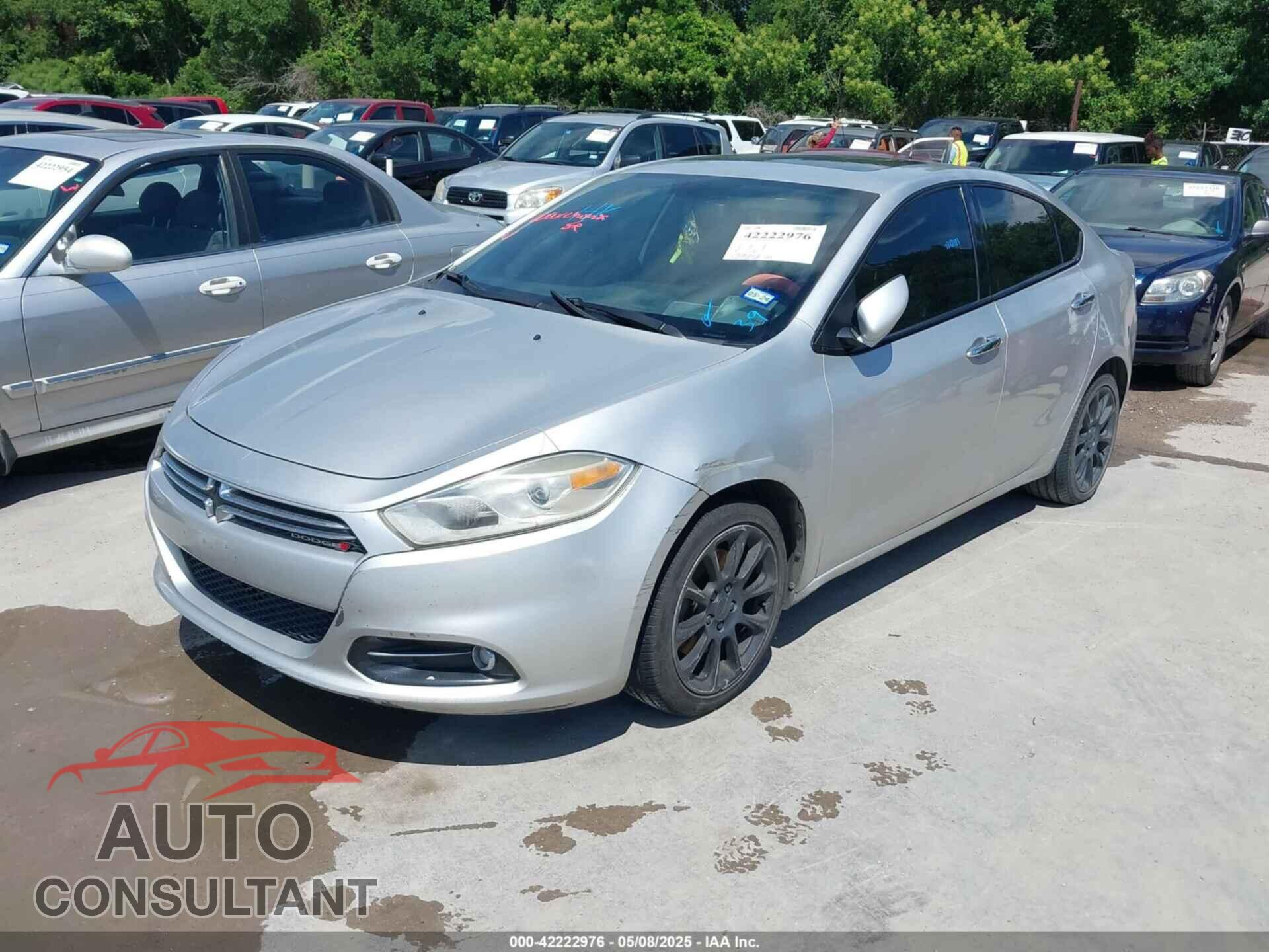 DODGE DART 2013 - 1C3CDFCH1DD285395