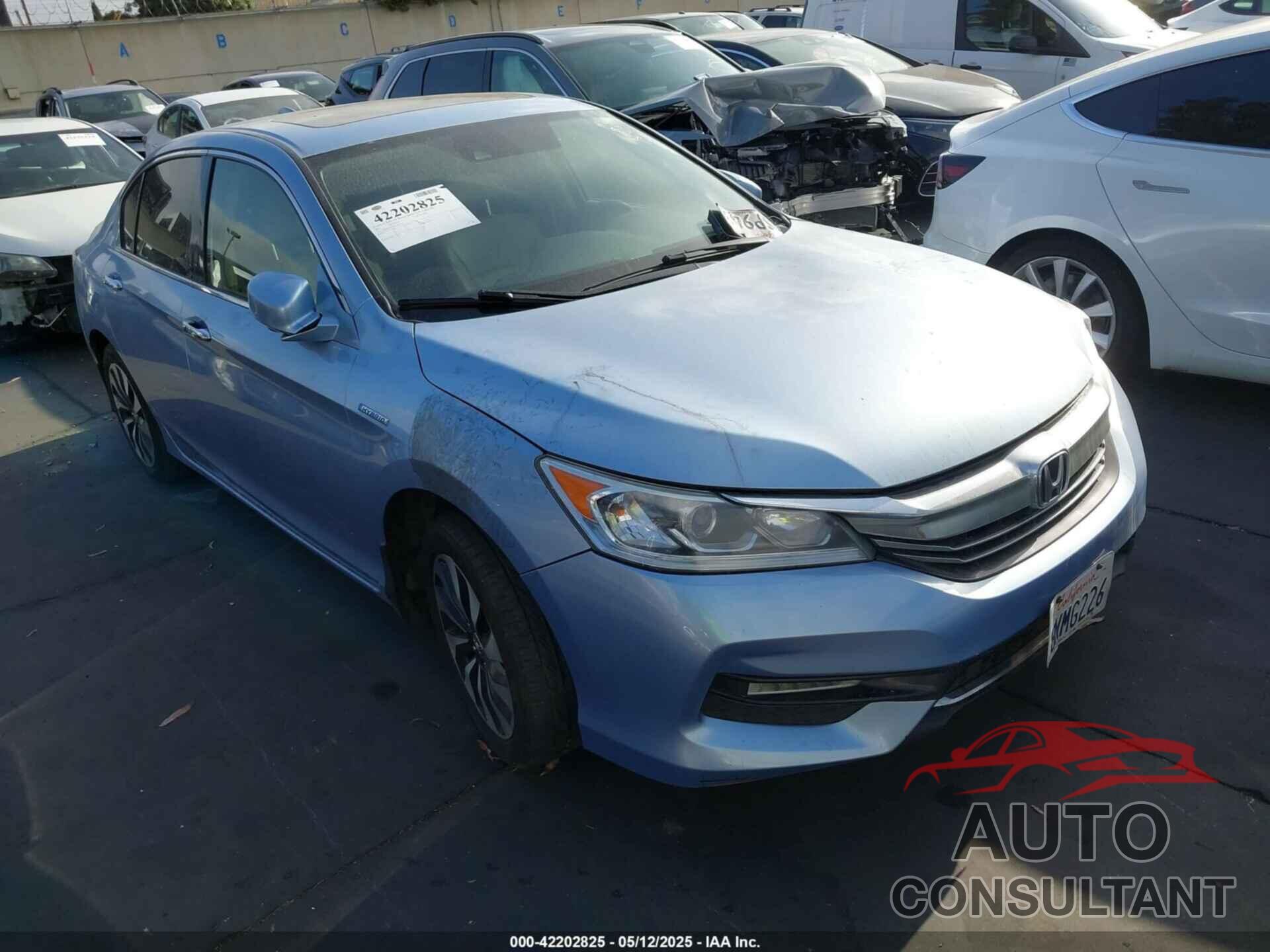 HONDA ACCORD HYBRID 2017 - JHMCR6F5XHC024453