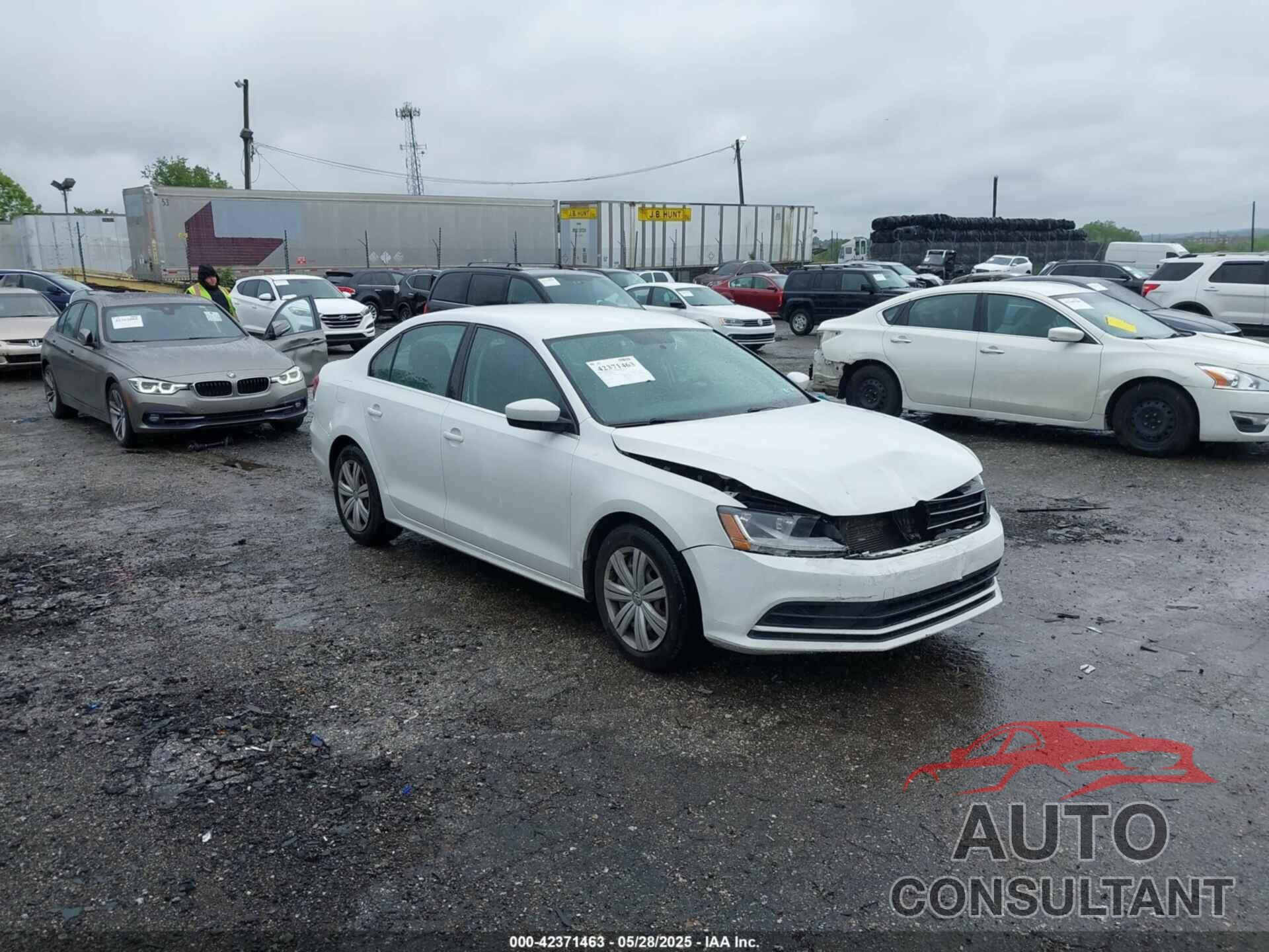 VOLKSWAGEN JETTA 2017 - 3VW2B7AJ4HM400684