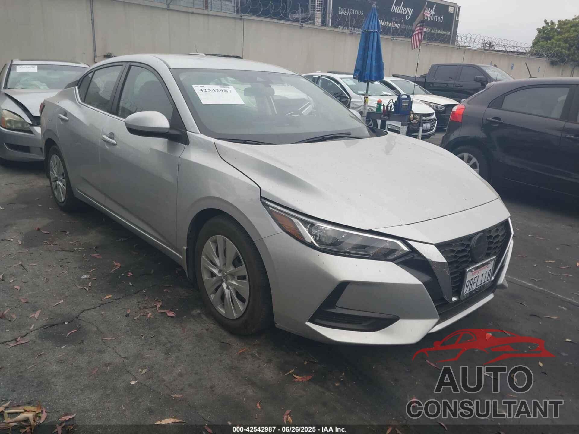 NISSAN SENTRA 2022 - 3N1AB8BV3NY259944