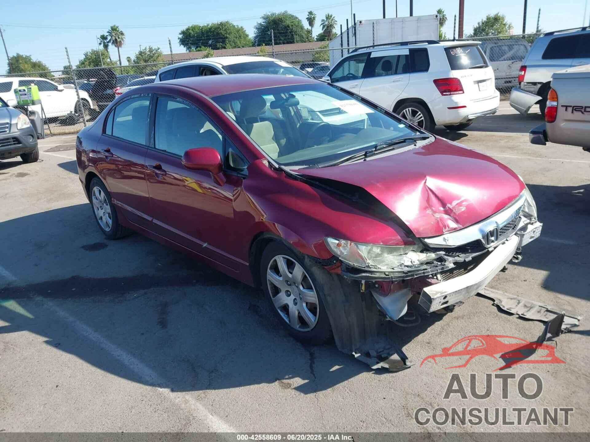 HONDA CIVIC 2010 - 19XFA1F50AE012139