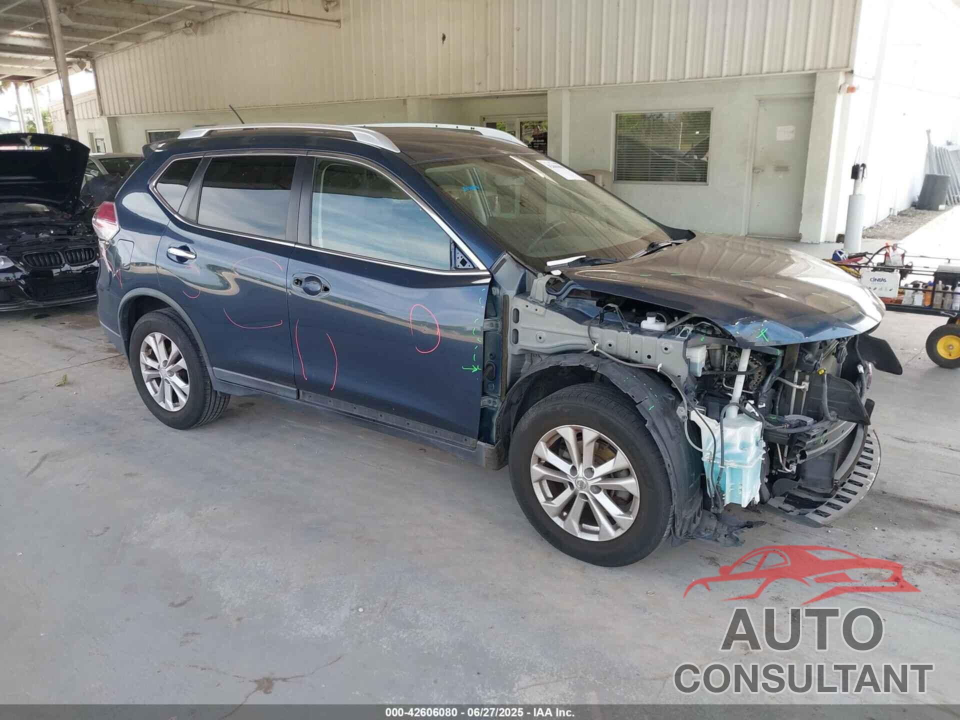 NISSAN ROGUE 2016 - KNMAT2MT4GP691949