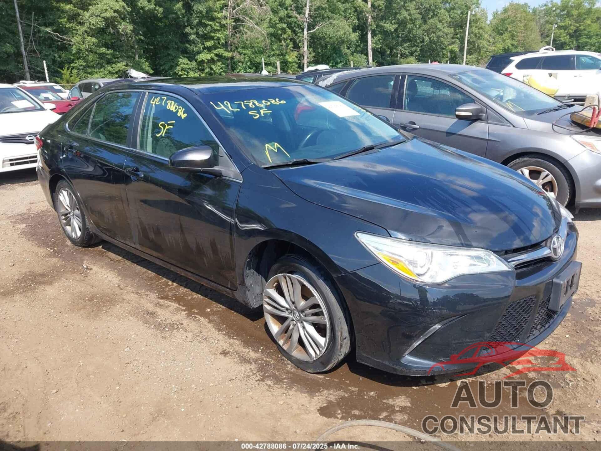 TOYOTA CAMRY 2017 - 4T1BF1FK5HU378904