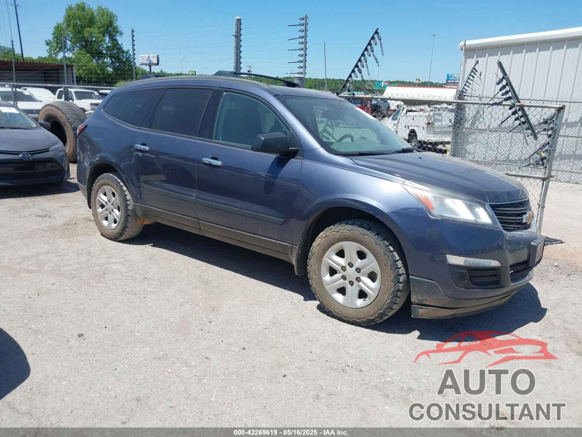 CHEVROLET TRAVERSE 2013 - 1GNKRFED0DJ108994