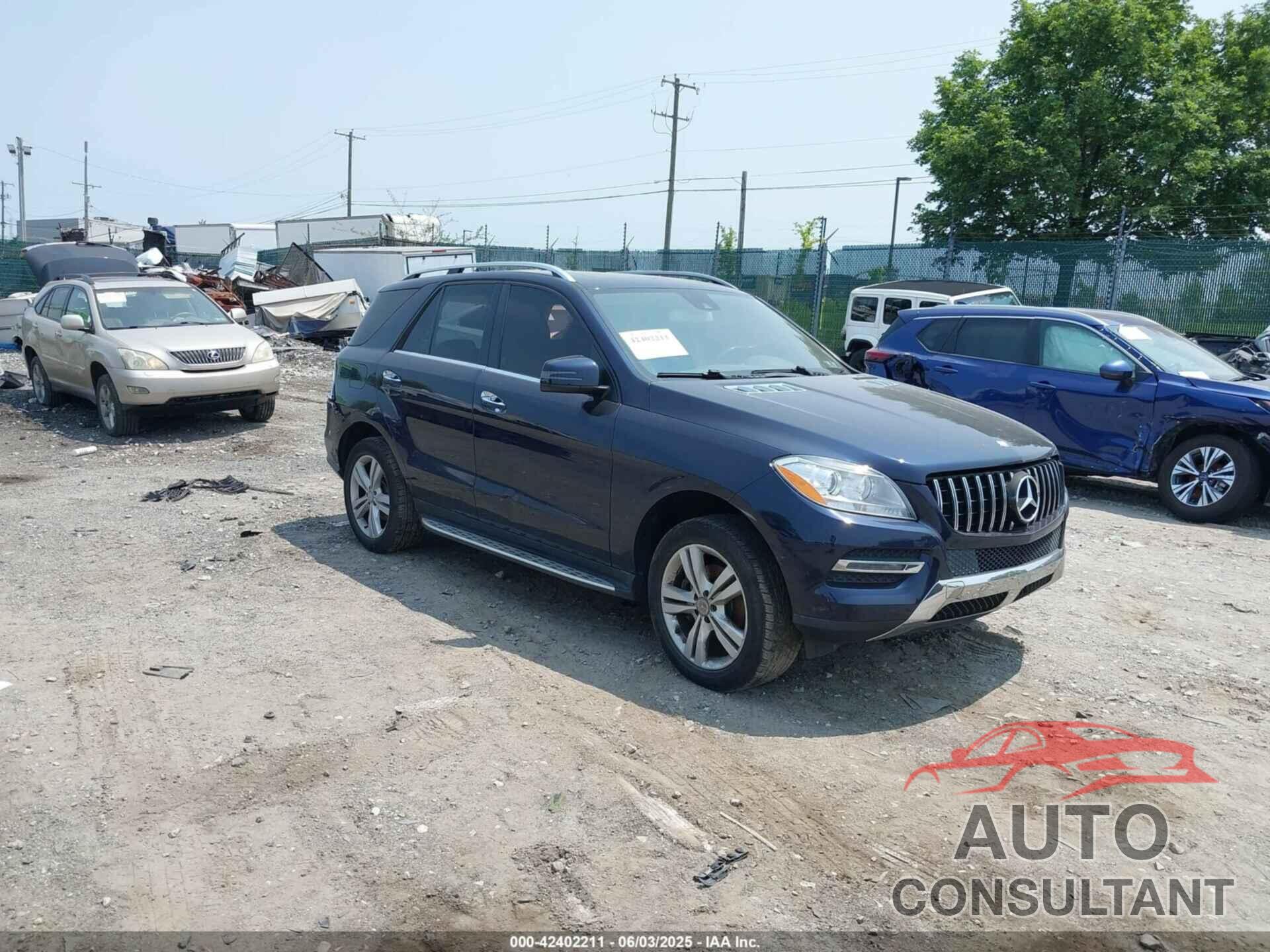 MERCEDES-BENZ ML 350 2015 - 4JGDA5HB0FA553859