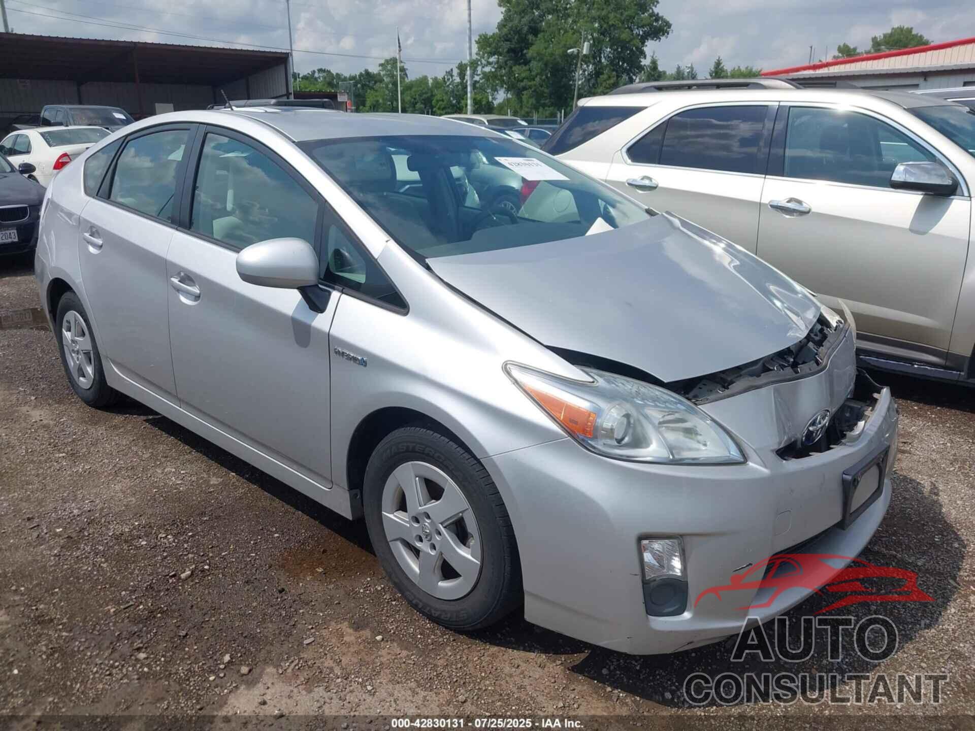 TOYOTA PRIUS 2011 - JTDKN3DU7B0253179