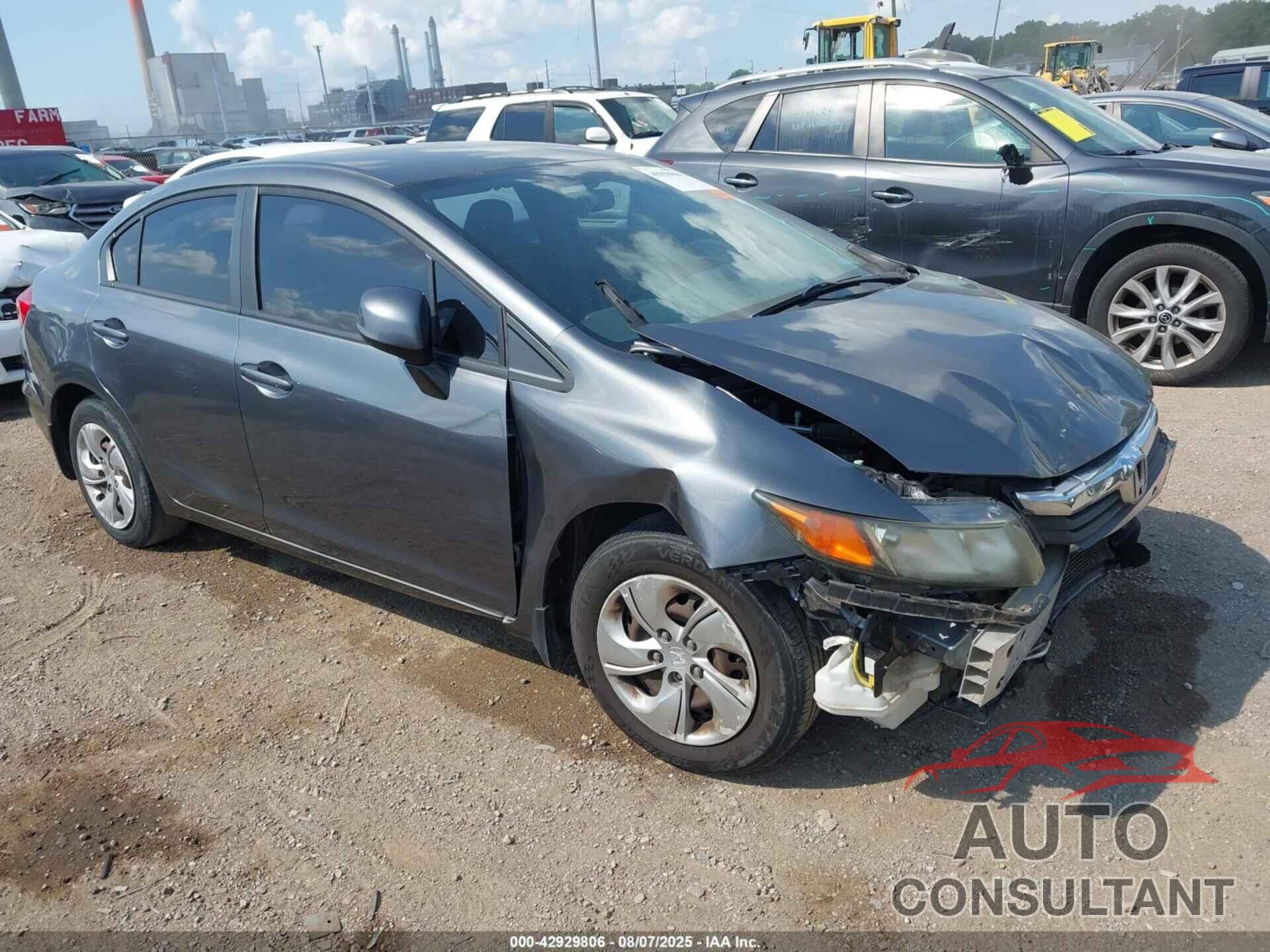 HONDA CIVIC 2012 - 19XFB2F5XCE074802