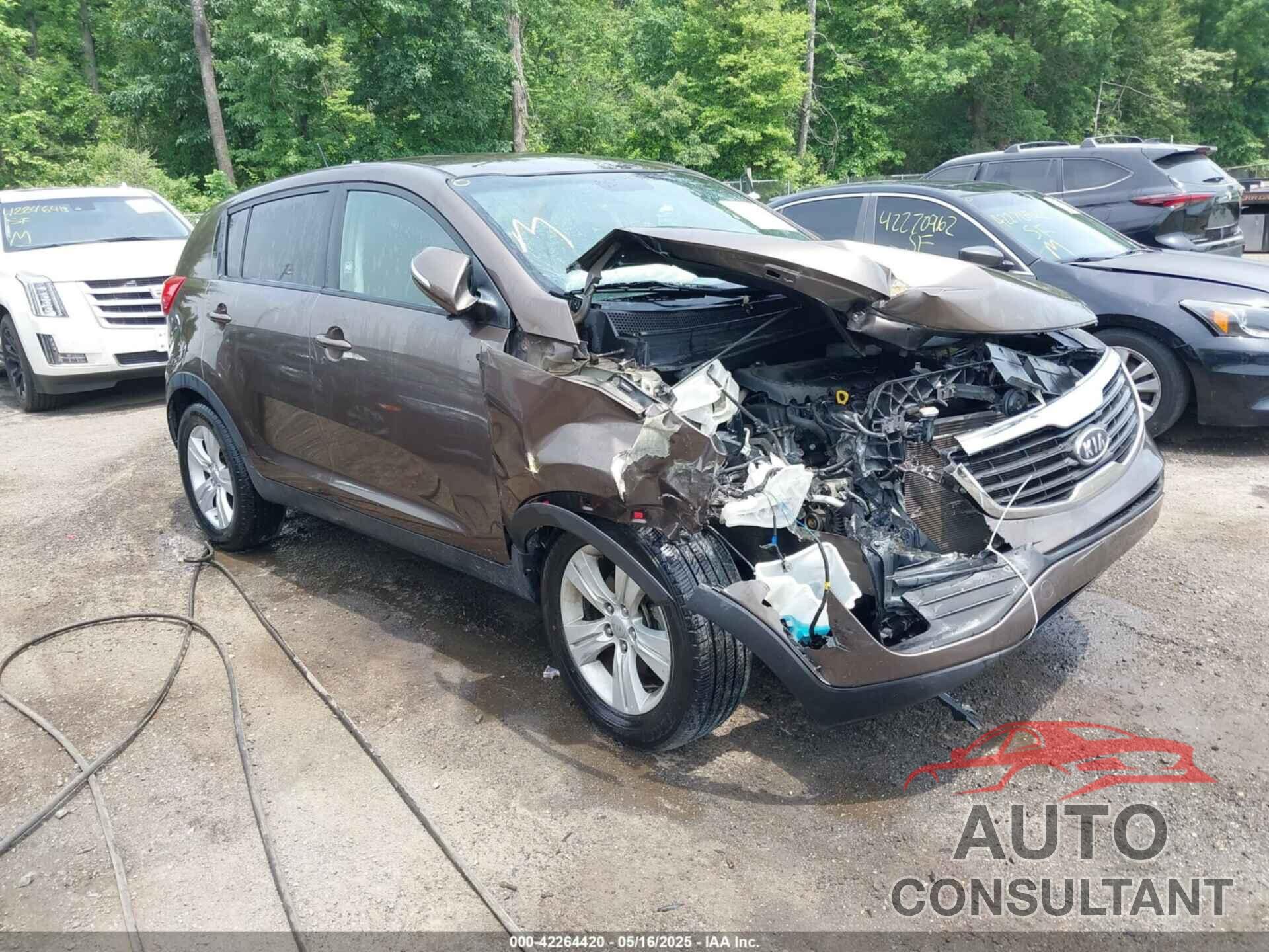 KIA SPORTAGE 2012 - KNDPB3A20C7290990