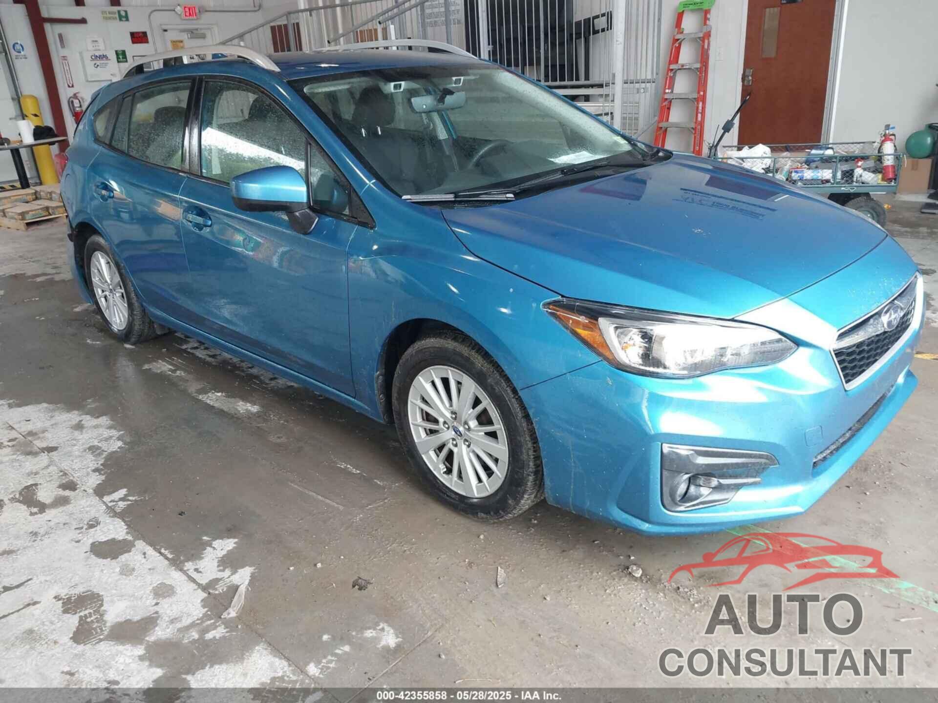 SUBARU IMPREZA 2017 - 4S3GTAD65H3731995
