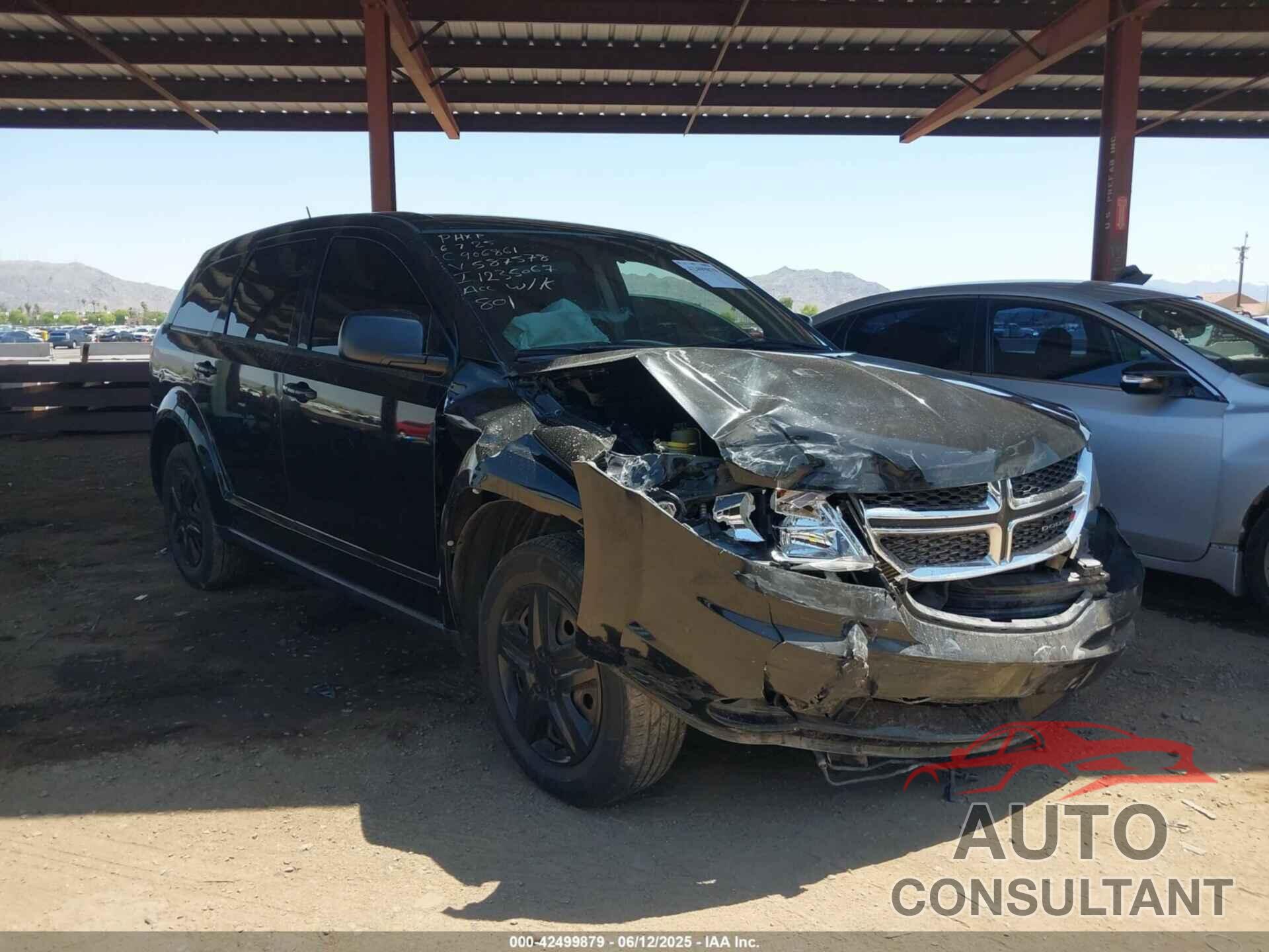 DODGE JOURNEY 2015 - 3C4PDCAB8FT587578