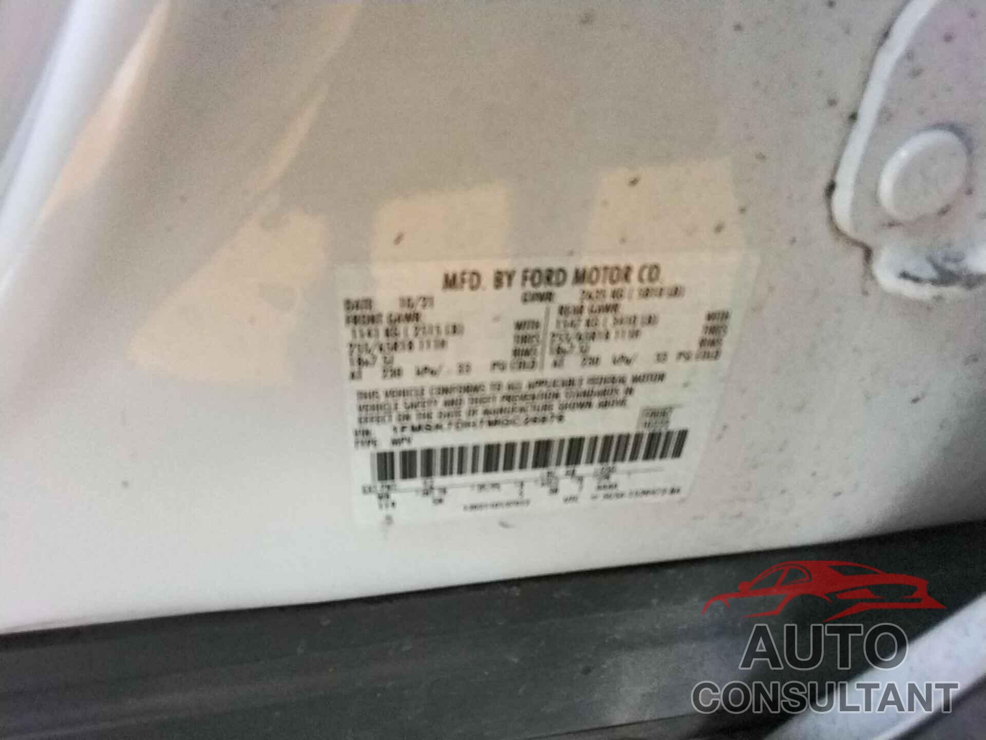 FORD EXPLORER 2021 - 1FMSK7DH7MGC26976