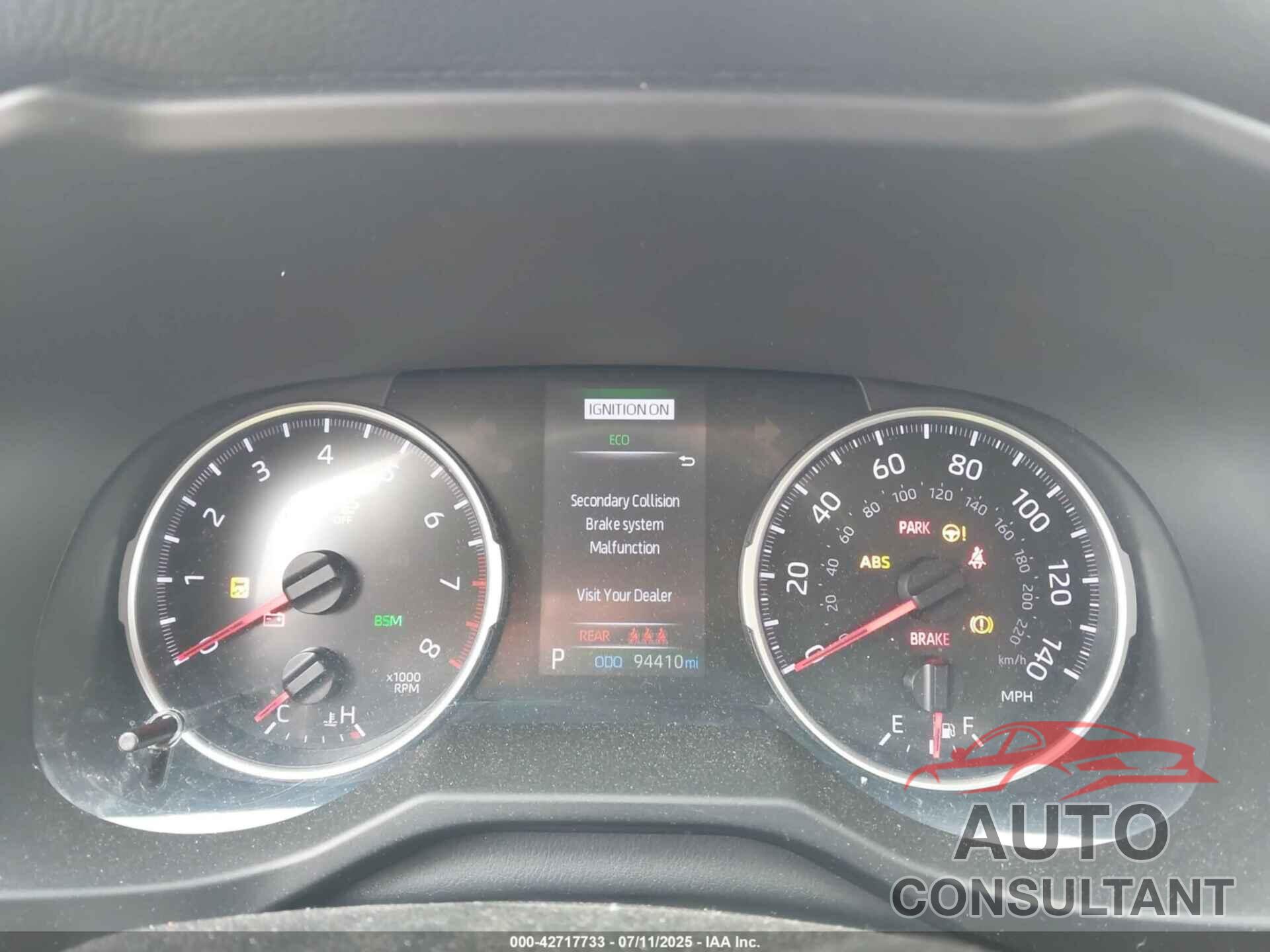 TOYOTA RAV4 2021 - 2T3W1RFV9MW116054