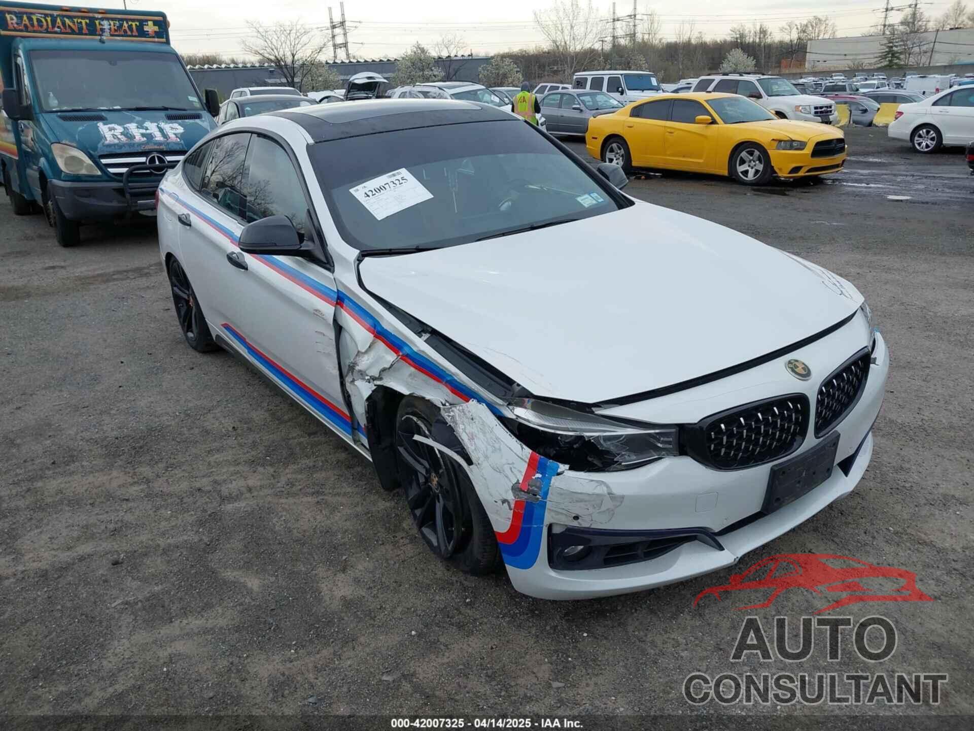 BMW 328I GRAN TURISMO 2016 - WBA8Z5C52GG502293