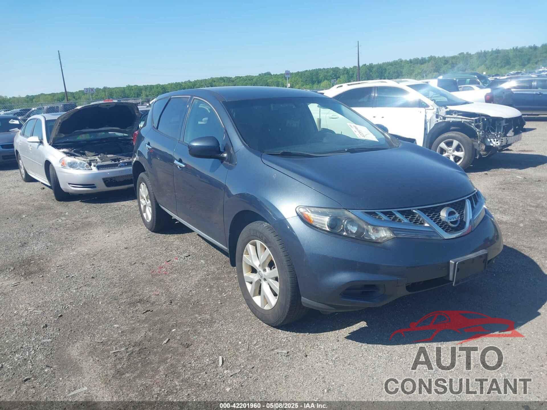 NISSAN MURANO 2013 - JN8AZ1MW6DW307341