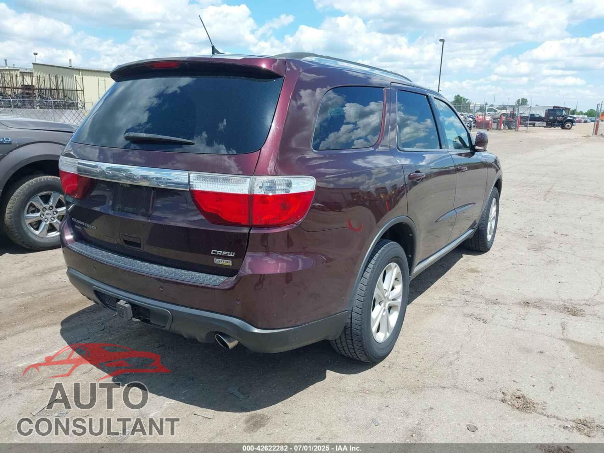 DODGE DURANGO 2012 - 1C4RDJDG3CC291539